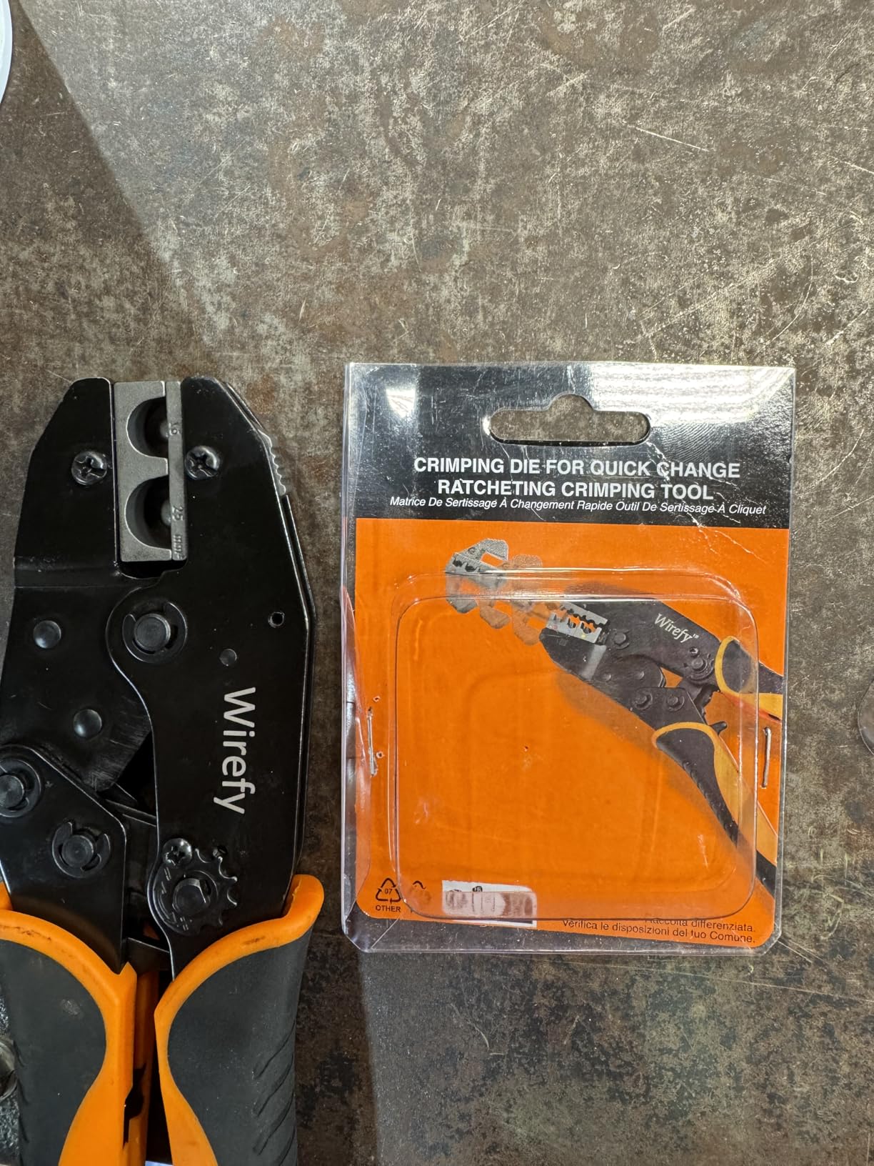 Wirefy Wire Crimping Tool for Heat Shrink 22-10 AWG | Ratcheting Wire Crimper Tool | Terminal Crimp Connectors Pliers | Connectors Crimp for Electrical Robust Terminal Connections customer photo 1