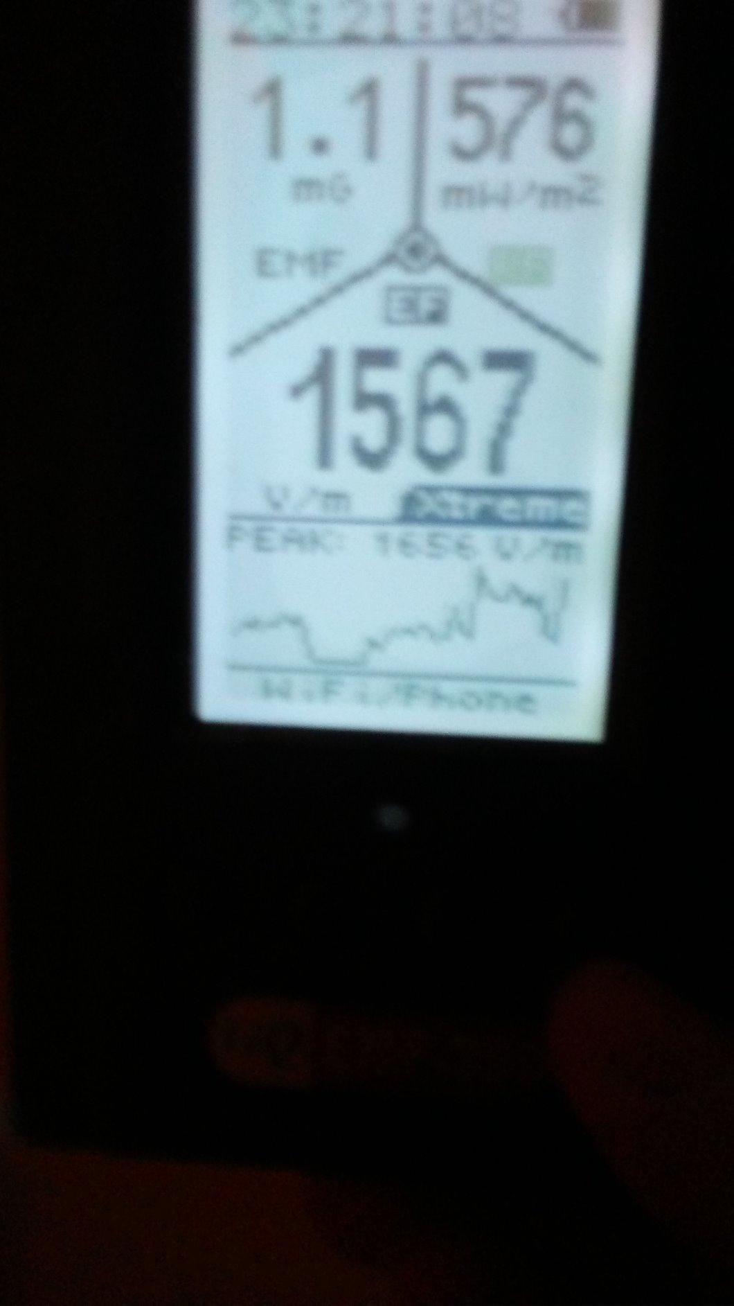 GQ EMF-390 Multi-Field Electromagnetic Radiation 3-in-1 EMF ELF RF Meter, 5G Cell Tower Smart Meter Wifi Signal Detector RF up to 10GHz with Data Logger and 2.5GHz Spectrum Analyzer customer photo 2