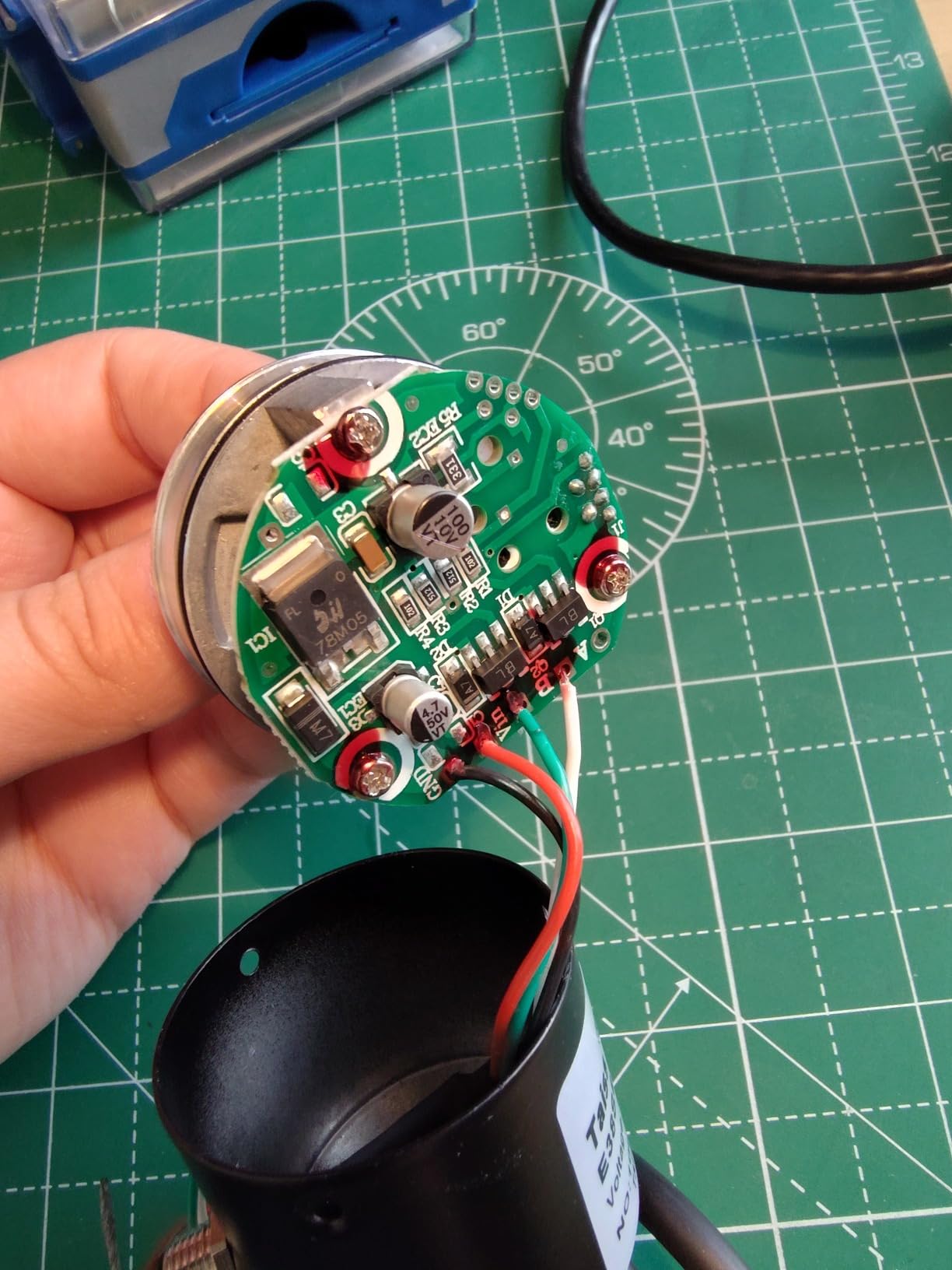 Taiss/Incremental Rotary Encoder DC 5-24v Wide Voltage Power Supply 6mm Shaft Optical AB 2 Phase Quadrature Encoder 600P/R customer photo 2