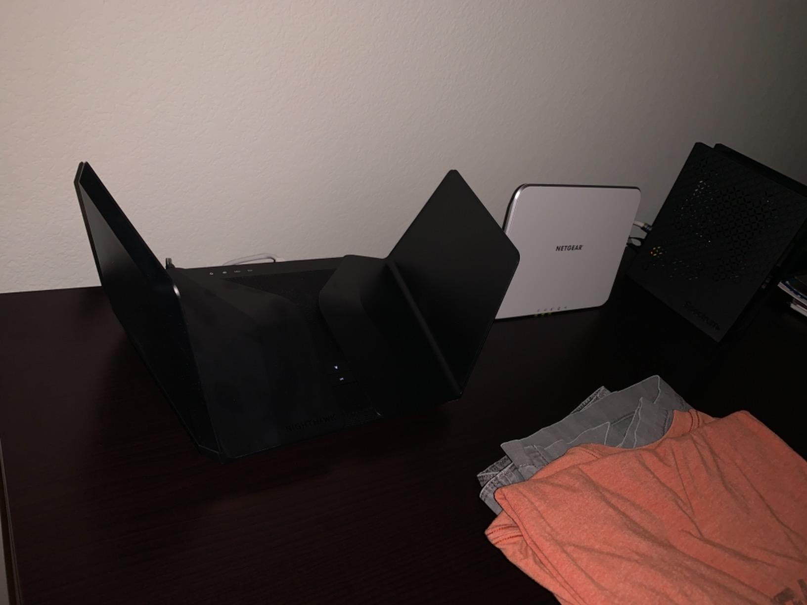 NETGEAR Nighthawk WiFi 6 Router (RAX120) 12-Stream Dual-Band Gigabit Router, AX6000 Wireless Speed (Up to 6 Gbps), Coverage Up to 3,500 sq.ft. and 30 Devices customer photo 1