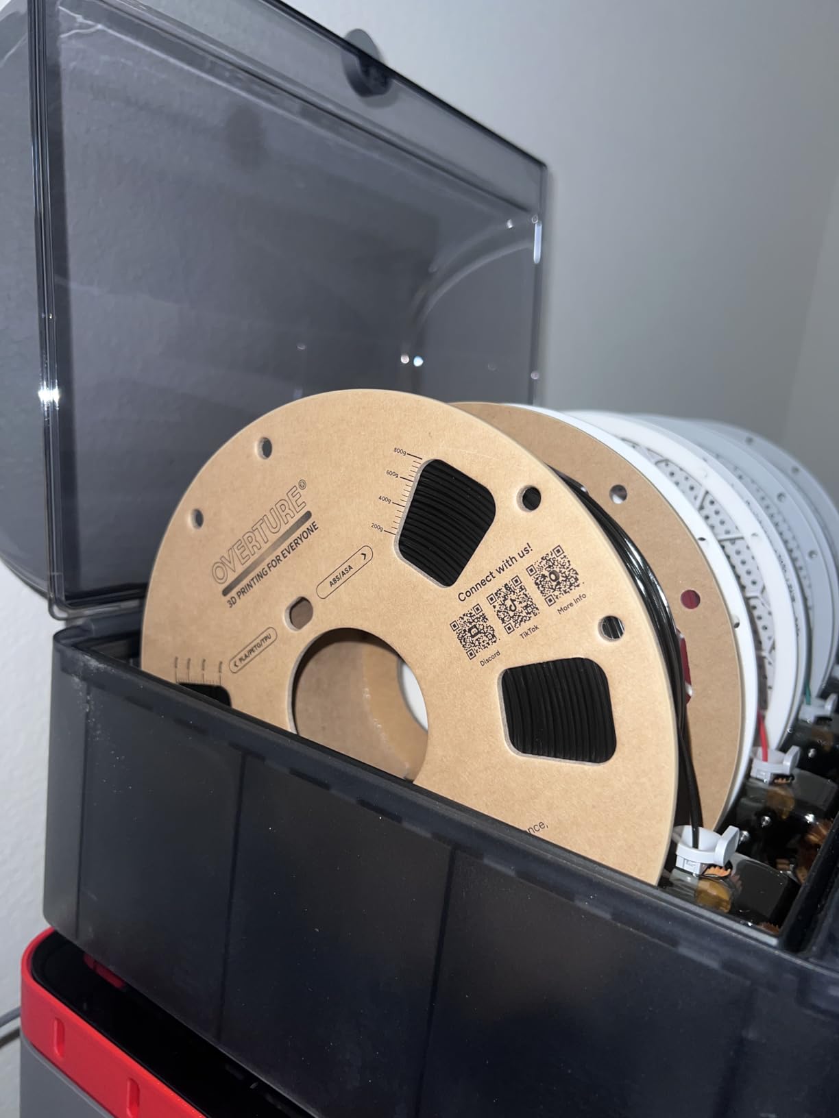 OVERTURE PETG Filament 1.75mm, High Speed 3D Printer Filament, Neatly Wound & Clog-Free, 1kg Spool (2.2lbs) Rapid PETG customer photo 1
