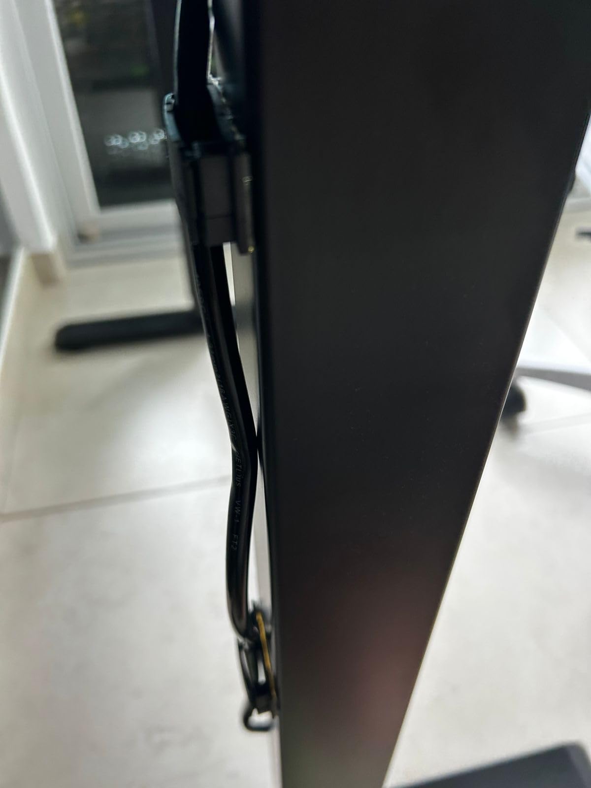 SOULWIT 50Pcs Self Adhesive Cable Management Clips, Cable Organizers Wire Clips Cord Holder for TV PC Ethernet Cable under Desk Home Office (Black) customer photo 1