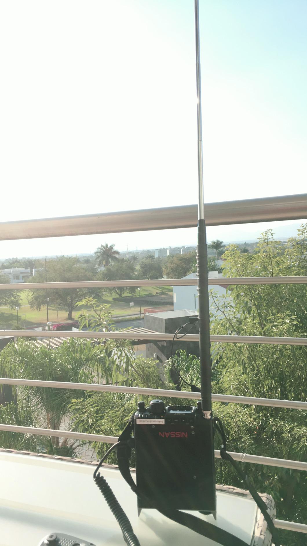 GRA-1899T Portable HF Antenna 80m to 6m Compact QRP Antenna for POTA HOA Travel Setup BNC Multi Band Telescopic Antenna customer photo 2
