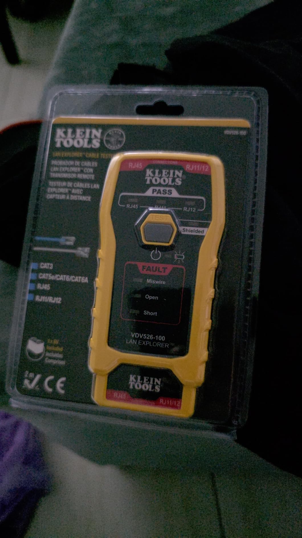 Klein Tools VDV526-100 Network LAN Cable Tester, VDV Tester, LAN Explorer with Remote customer photo 1