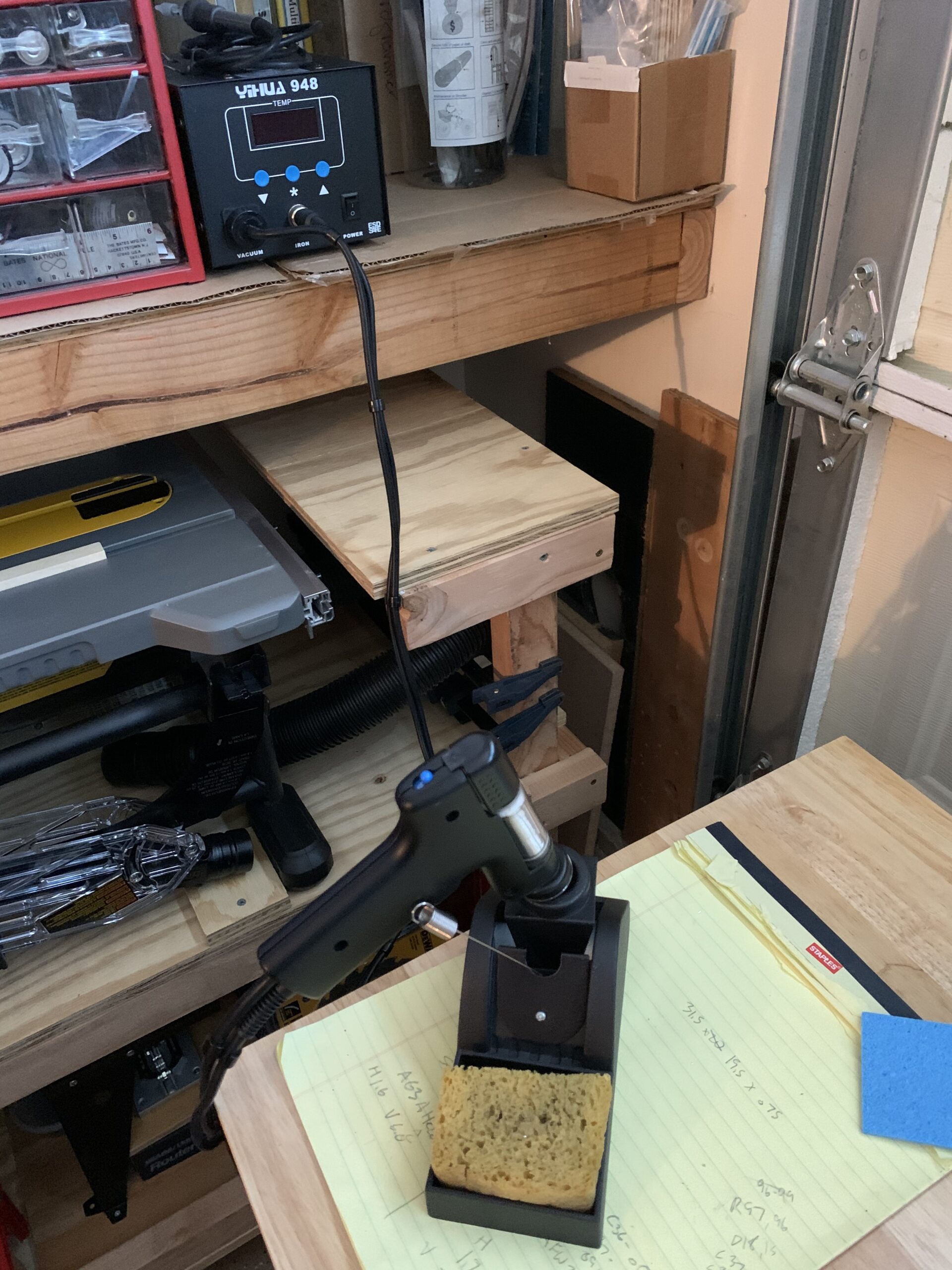 YIHUA 948 Upgraded 2 in 1 ESD Safe 80W Desoldering Station and 60W Soldering Iron- Desoldering Gun and Soldering Station °F /°C customer photo 1