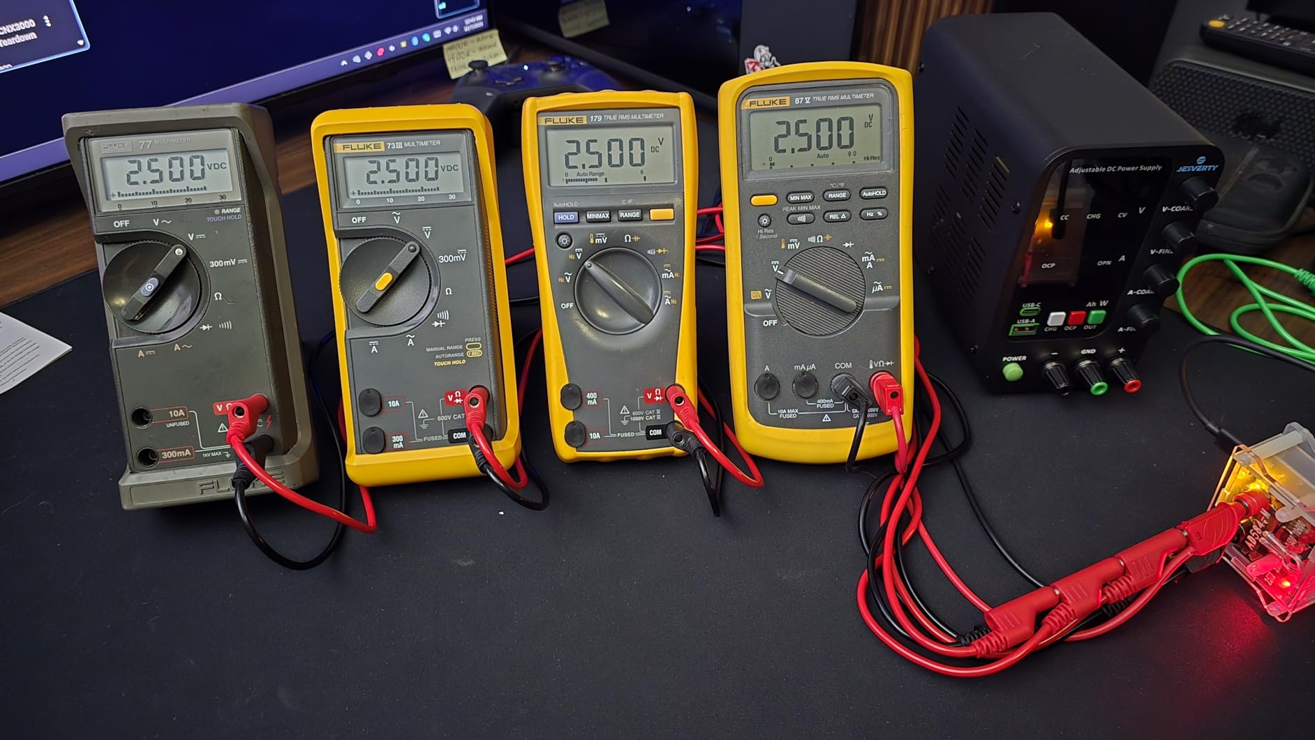 AD584KH 4-Channel Voltage Reference Module Voltage Detection Board 2.5V/7.5V/5V/10V customer photo 2