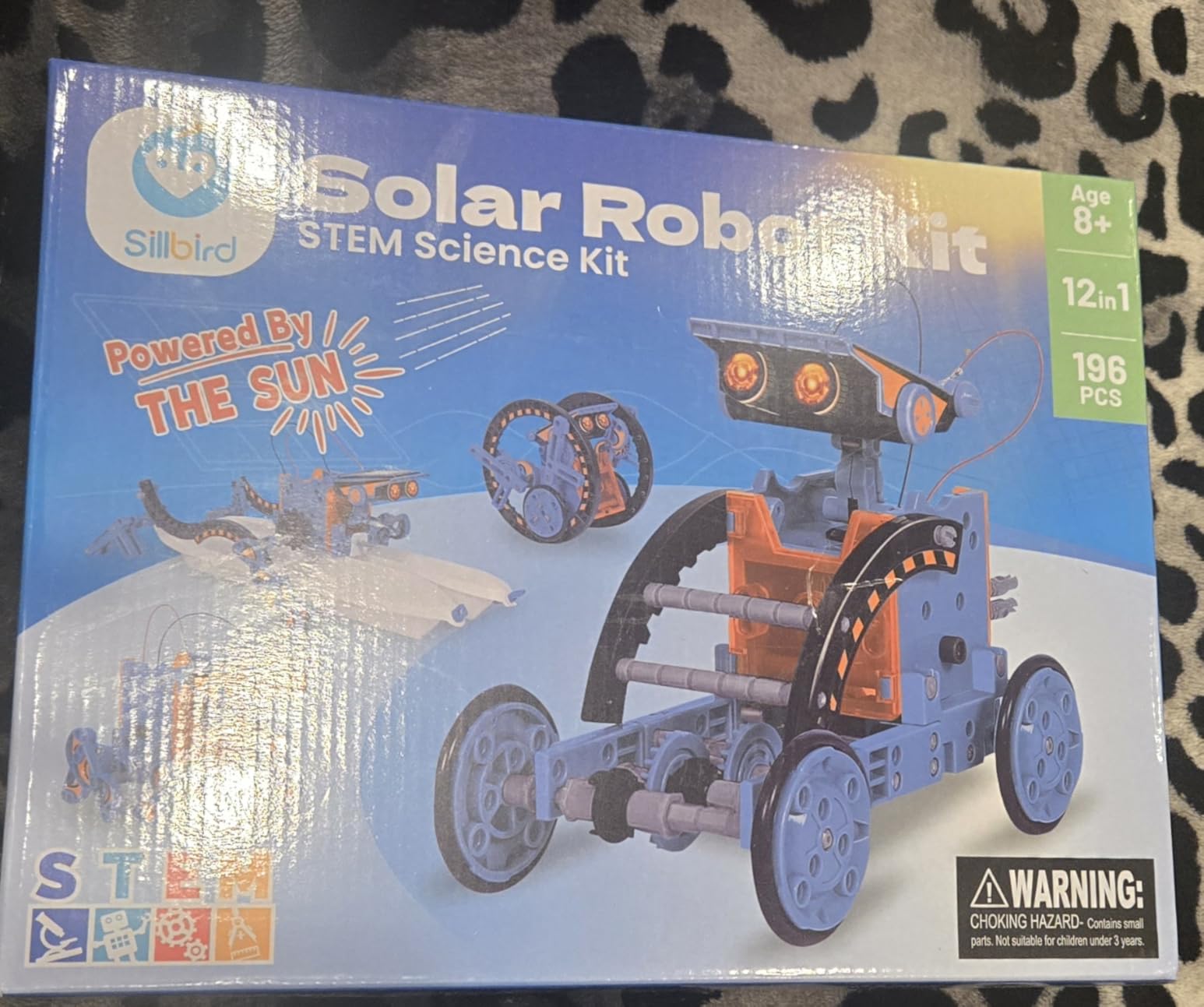 Sillbird 12-in-1 Solar Robot Building Kit STEM Gift for Boys Aged 8-13, DIY Science Educational Robotic Toys for Kids Teens Birthday, Powered by the Sun with 190 Pieces customer photo 1