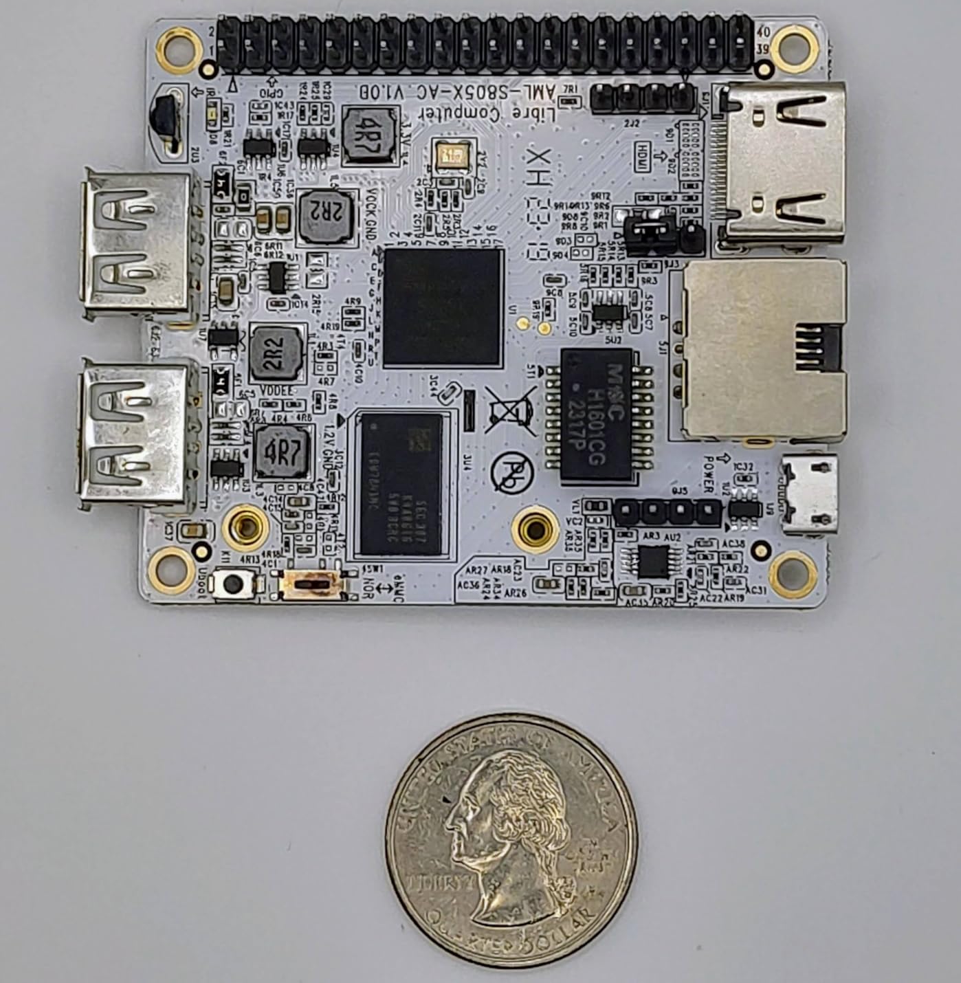 Libre Computer La Frite Single Board ARM SBC AML-S805X-AC 1GB Mini PC customer photo 1