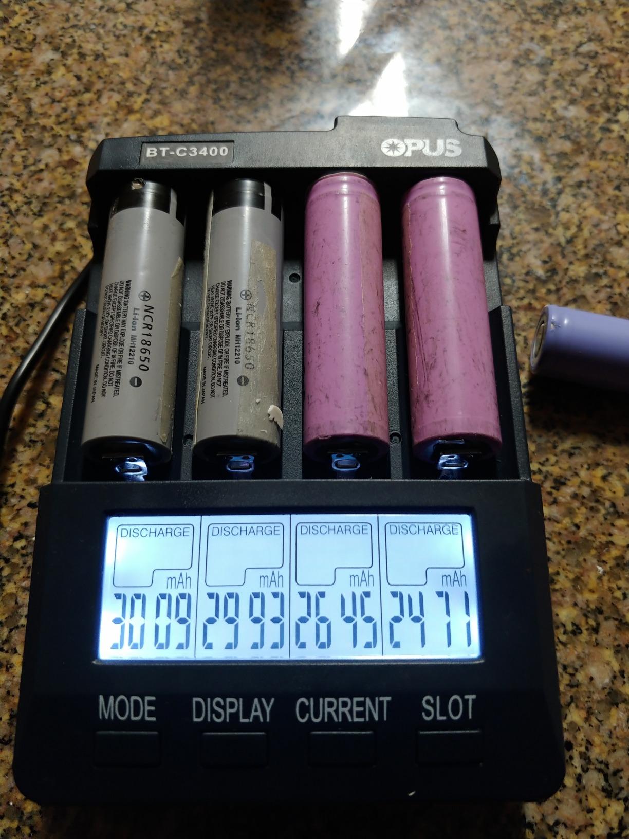Opus Battery Charger Analyzer Tester for Li-ion NiMH NiCd Rechargeable Batteries C3400 BT-C3400 customer photo 1