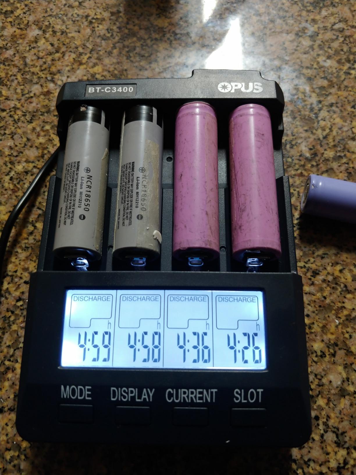 Opus Battery Charger Analyzer Tester for Li-ion NiMH NiCd Rechargeable Batteries C3400 BT-C3400 customer photo 2
