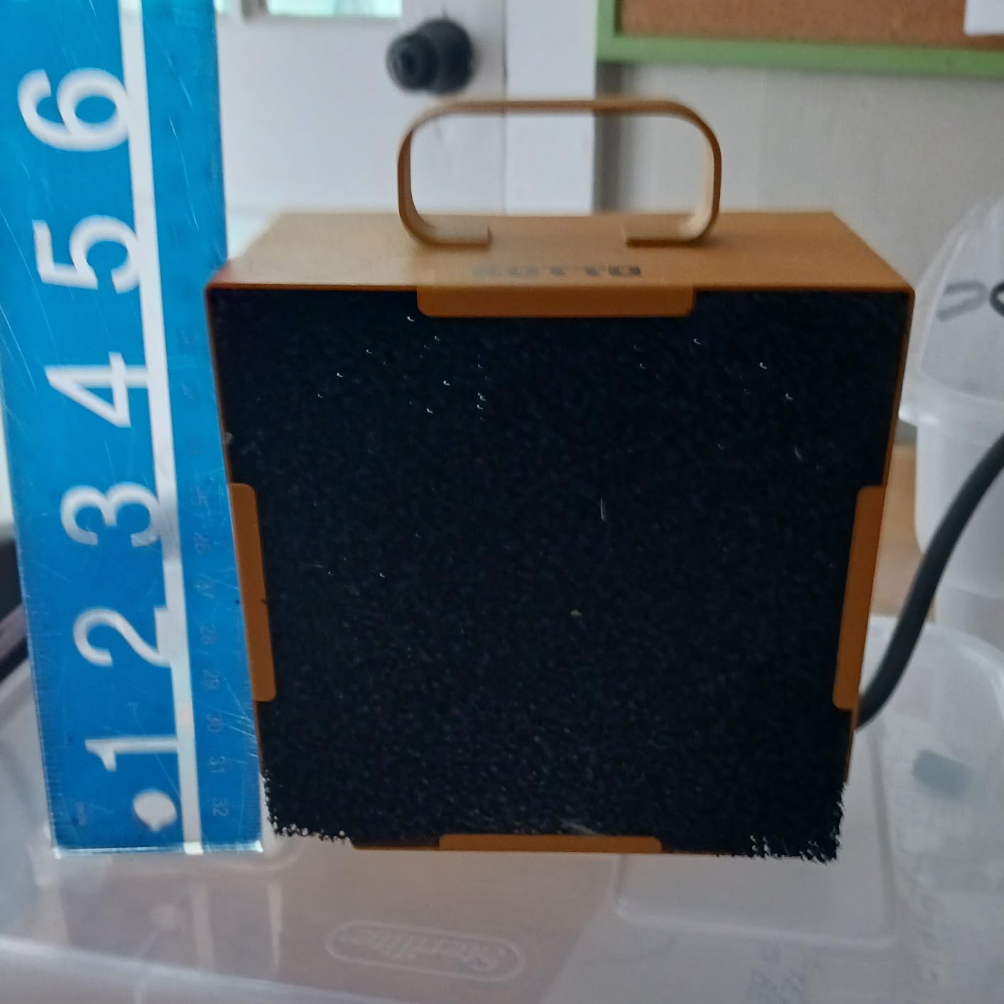 KOTTO Solder Smoke Absorber Remover Fume Extractor Smoke Prevention Absorber DIY Working Fan for Soldering Station (Yellow) customer photo 1