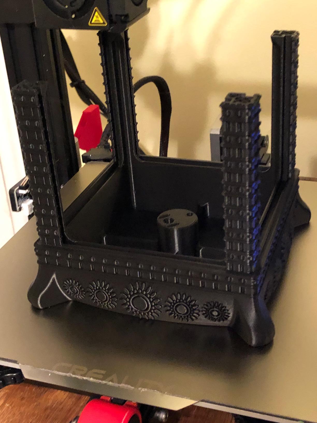 Comgrow PEI Sheet Magnetic Flexible Heated Bed, PEI Spring Steel 235x235mm for ELEGOO Neptune/Anycubic Kobra/Creality Ender 3 Series customer photo 1