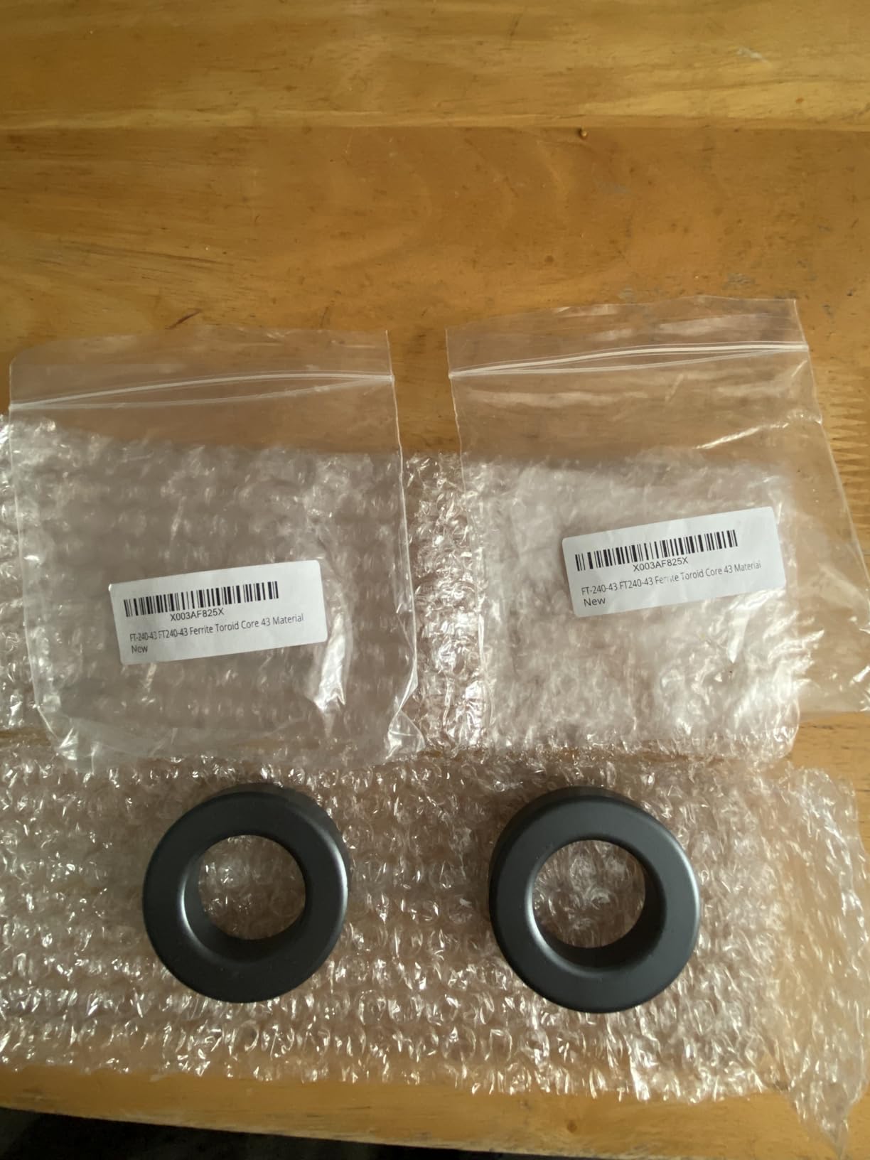 FT-240-43 Ferrite Toroid Core - Mix 43 for RFI Suppression & HF Baluns (2.4