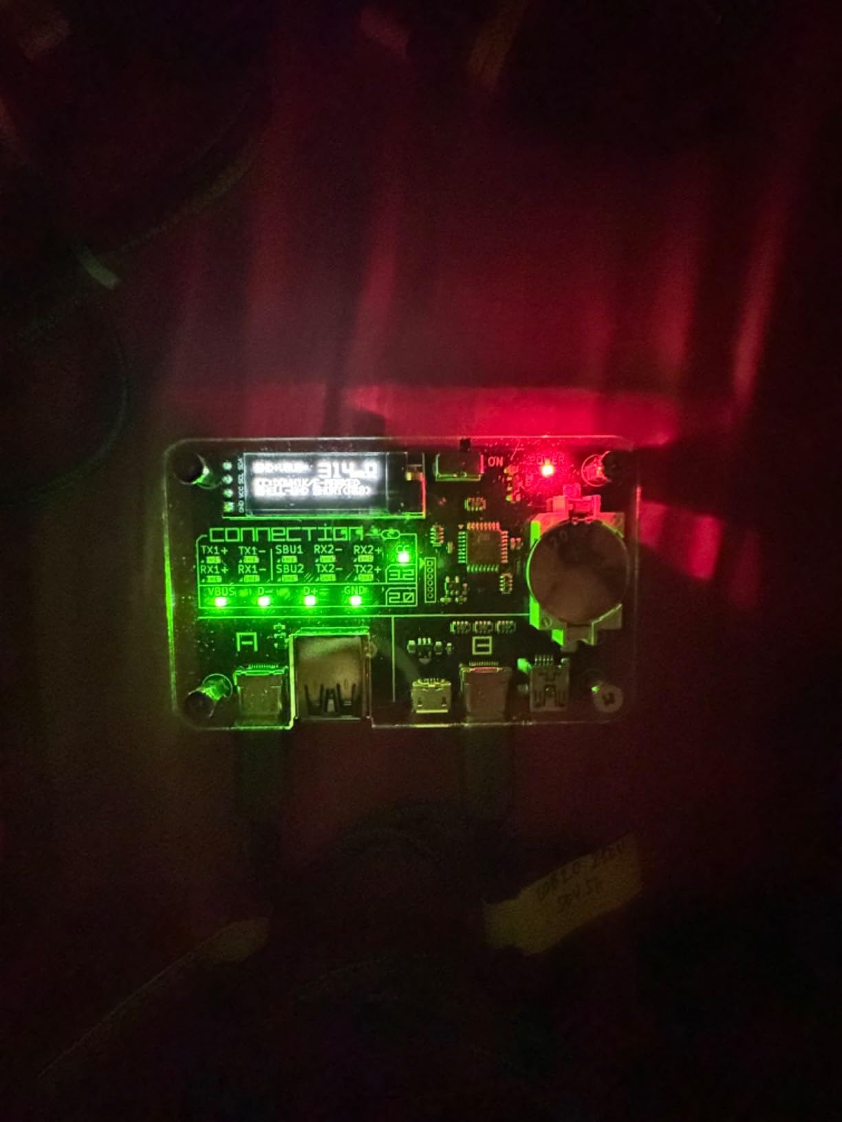 Bit Trade One USB Cable Checker2 [Assembled] Supported USB MiniB/microB/TypeC Cables/USB Digital Tester/USB c Cable Tester/USB Cable Tester Tool customer photo 1