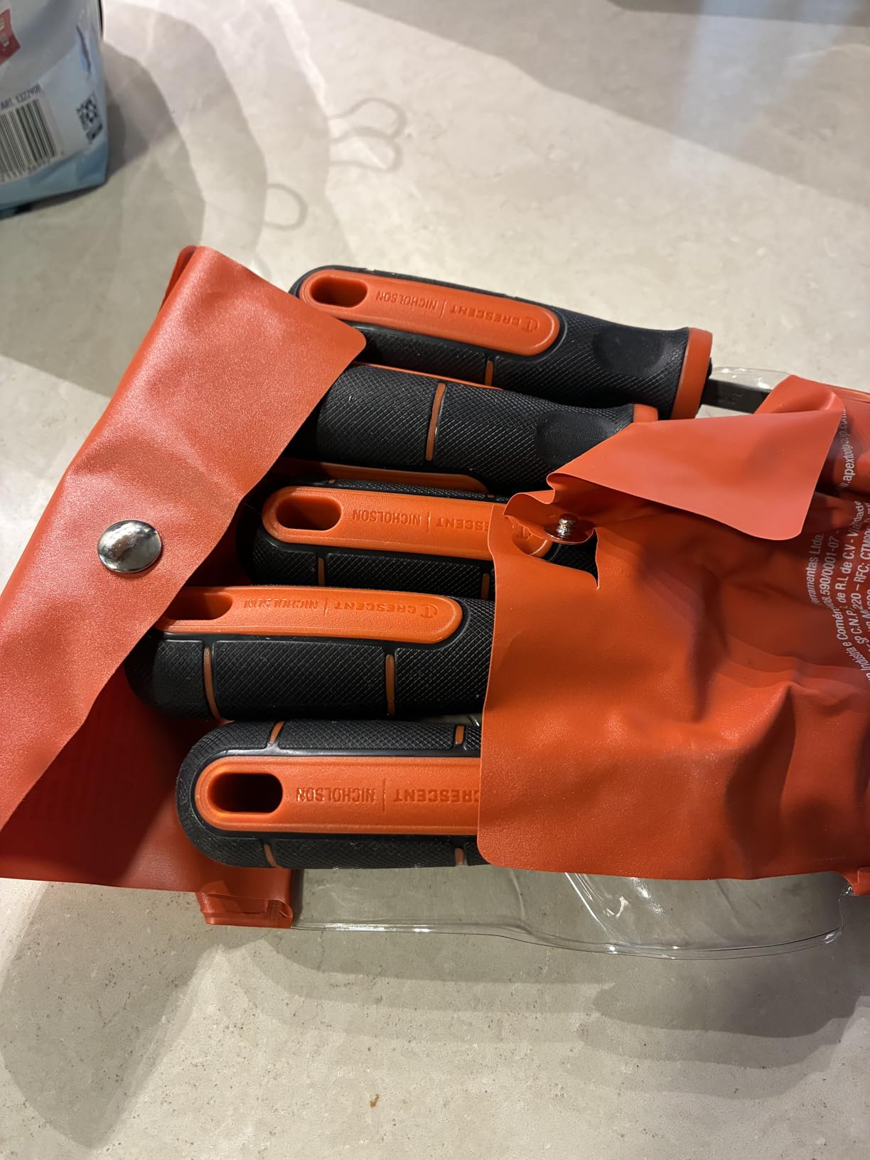 Crescent Nicholson 5 Piece General Purpose File Set with Ergonomic Handles | 22040HNNN customer photo 1