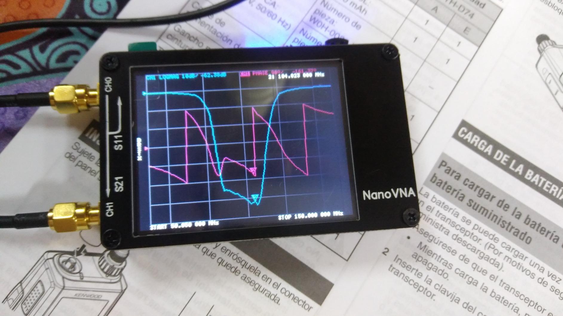 NanoVNA Bundle - Open Hardware Vector Network Analyzer Kit. Includes 50kHz-900MHz+ Portable VNA with EMI Shielding, SOLT Calibration Kit, 6pc Attenuator Kit and Much More! customer photo 2