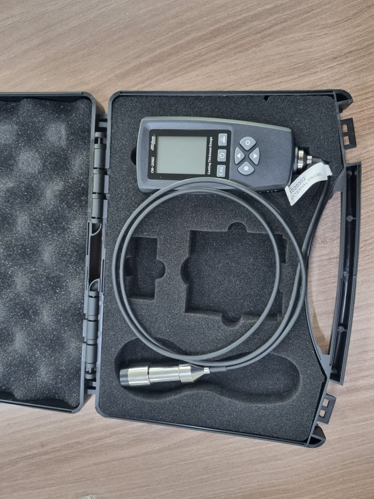 Coating Thickness Gauge CM-208Z - 0-3000μm (0-120 mils) Industrial Paint Thickness Meter customer photo 2