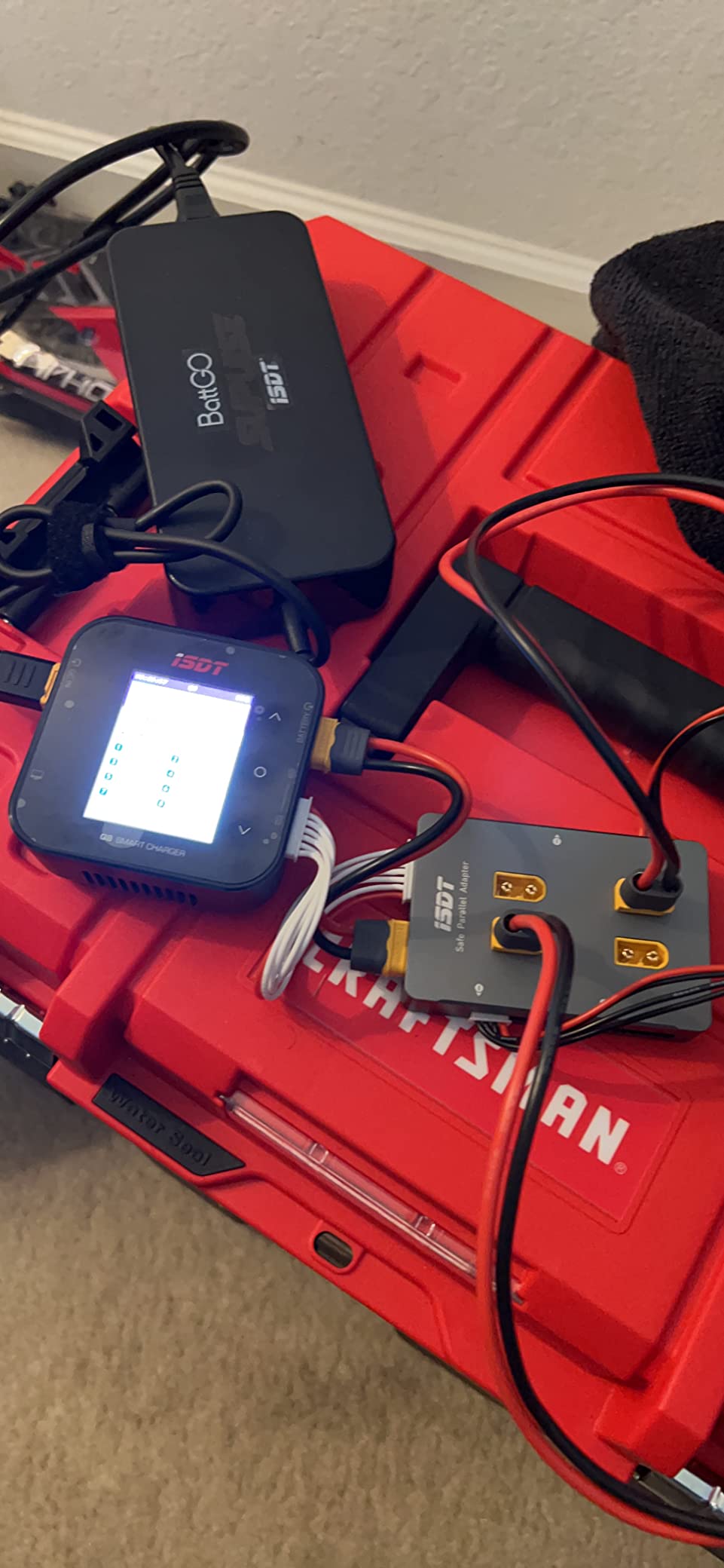 ISDT Air8 Lipo Battery Charger, Balance Charger Discharger 20A 500W DC 1-8S LCD Display Digital Smart Battery Balance Charger Li-Po Li-Hv Li-Ion Li-Fe NiMH Ni-Cd Pb customer photo 2