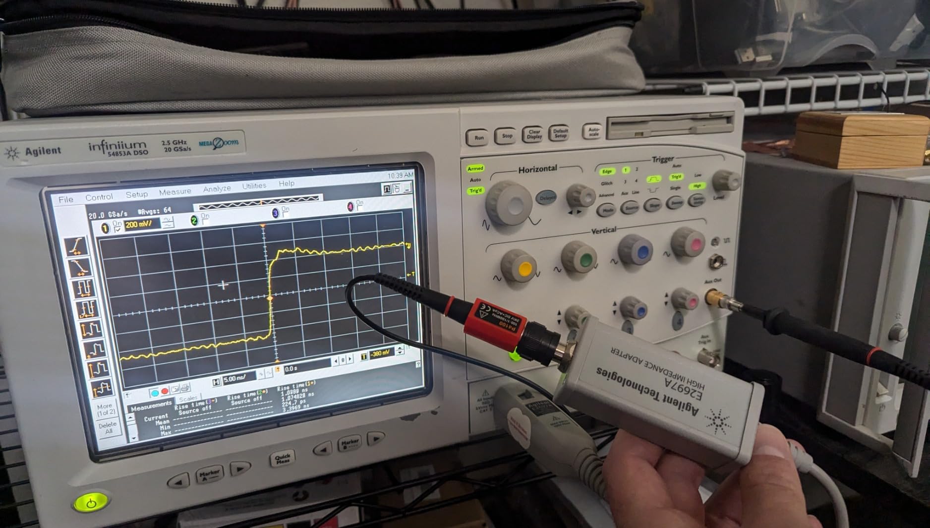 Goupchn High Voltage Oscilloscope Probe P4100 with Accessory Kit 100MHz 2000V 100:1 customer photo 2