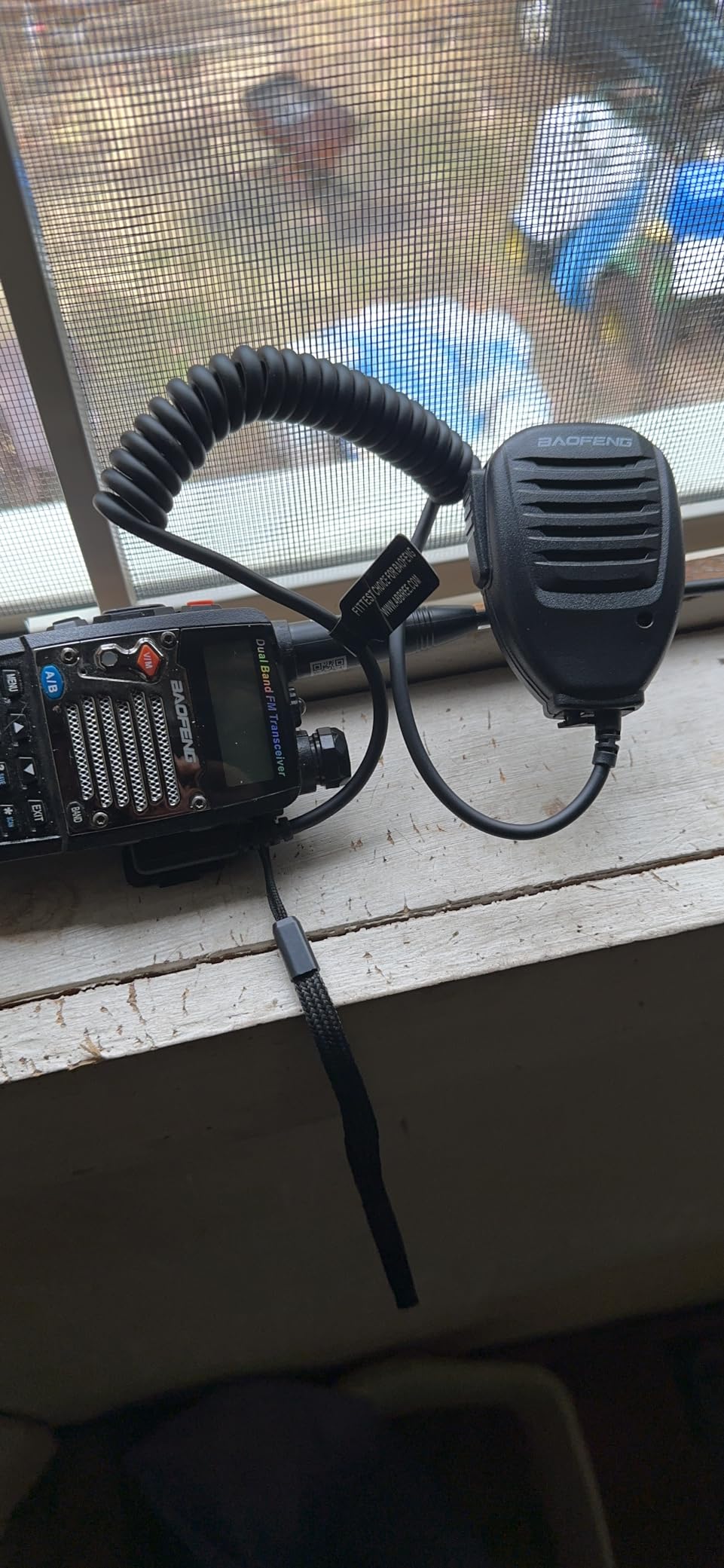 BAOFENG Microphone Police Walkie Talkie Mic Accessories Ham Radio Speaker Mic for Baofeng UV-5R Mini BF-F8HP Pro 5RM UV-32 DM-32 GM21 UV-5G Plus GM-15PRO customer photo 1