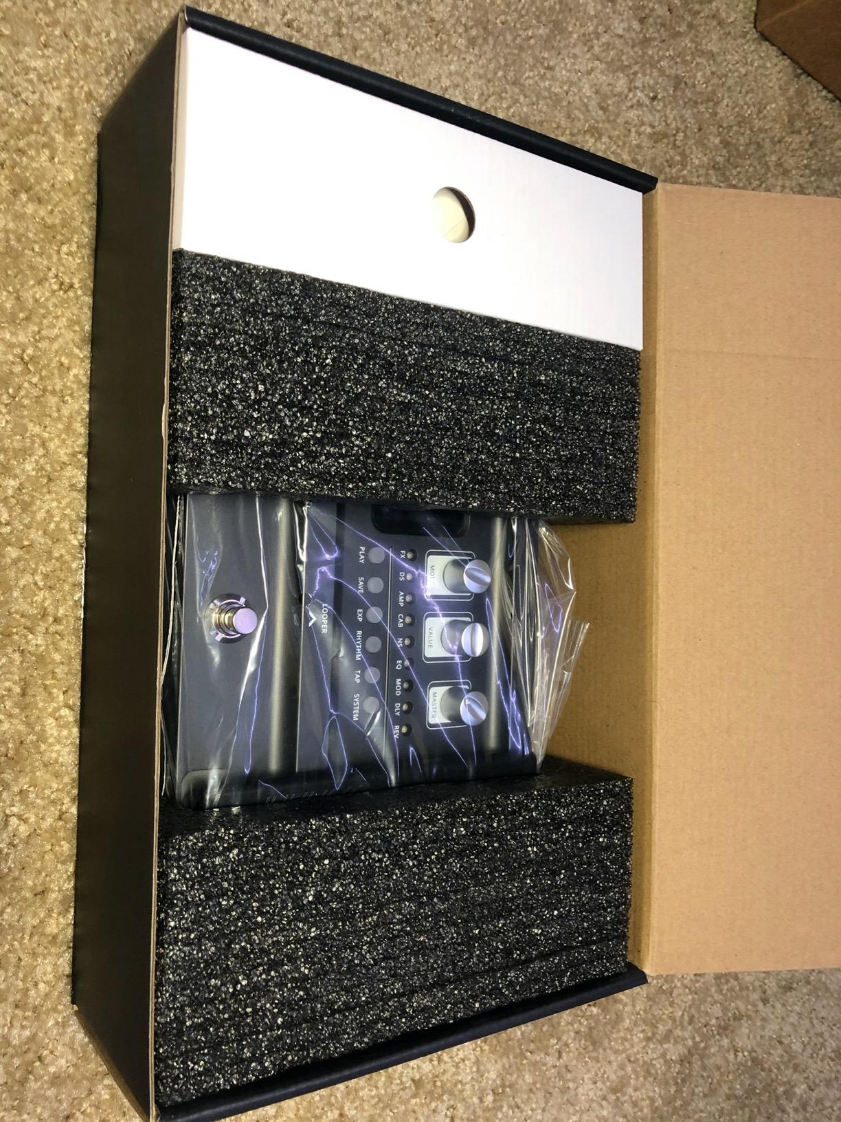 FLAMMA FX100 Guitar Multi-effects Pedal with 55 Amp Models 151 Built-in Effects 80' Looper 40 Drum Machine 10 3rd Party IR Slots Headphone OTG for Home Practice Performance Live Streaming customer photo 2