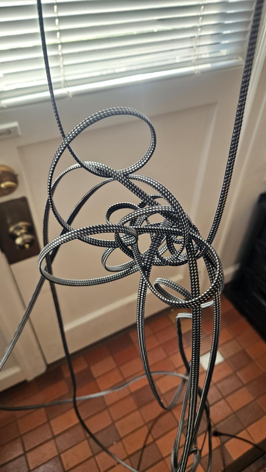 Orbram Cat 8 Ethernet Cable 50 ft, Nylon Braided High Speed Heavy Duty Network LAN Patch Cord, 40Gbps 2000Mhz SFTP RJ45 Flat Internet Cable Shielded in Wall, Indoor&Outdoor for Modem/Router/Gaming/PC customer photo 2