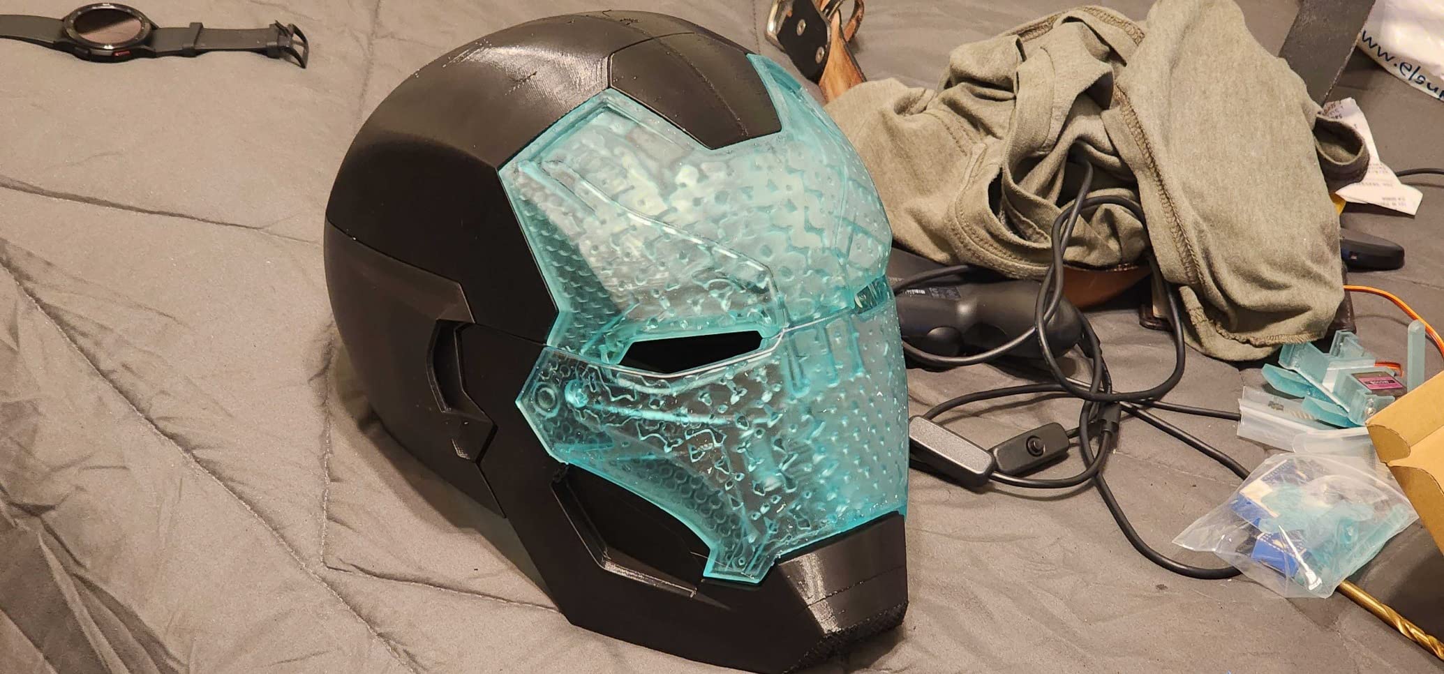 Siraya Tech Blu - Tough Resin 3D Printing with High Toughness Resolution Strong and Precise 405nm UV-Curing 3D Resin for LCD DLP (Emerald Blue, 1kg) customer photo 1