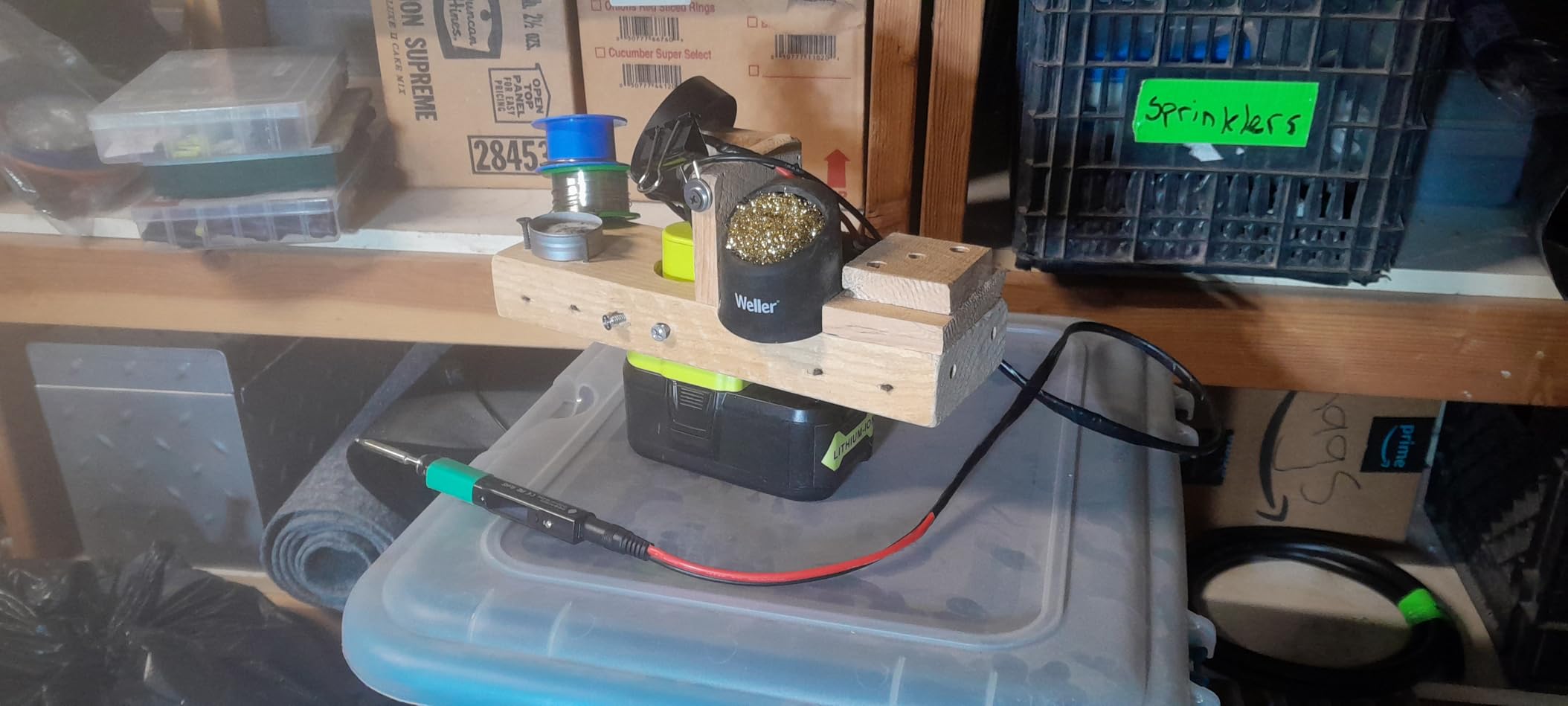 Weller Soldering Brass Sponge Tip Cleaner with Silicone Holder | WLACCBSH-02 customer photo 2