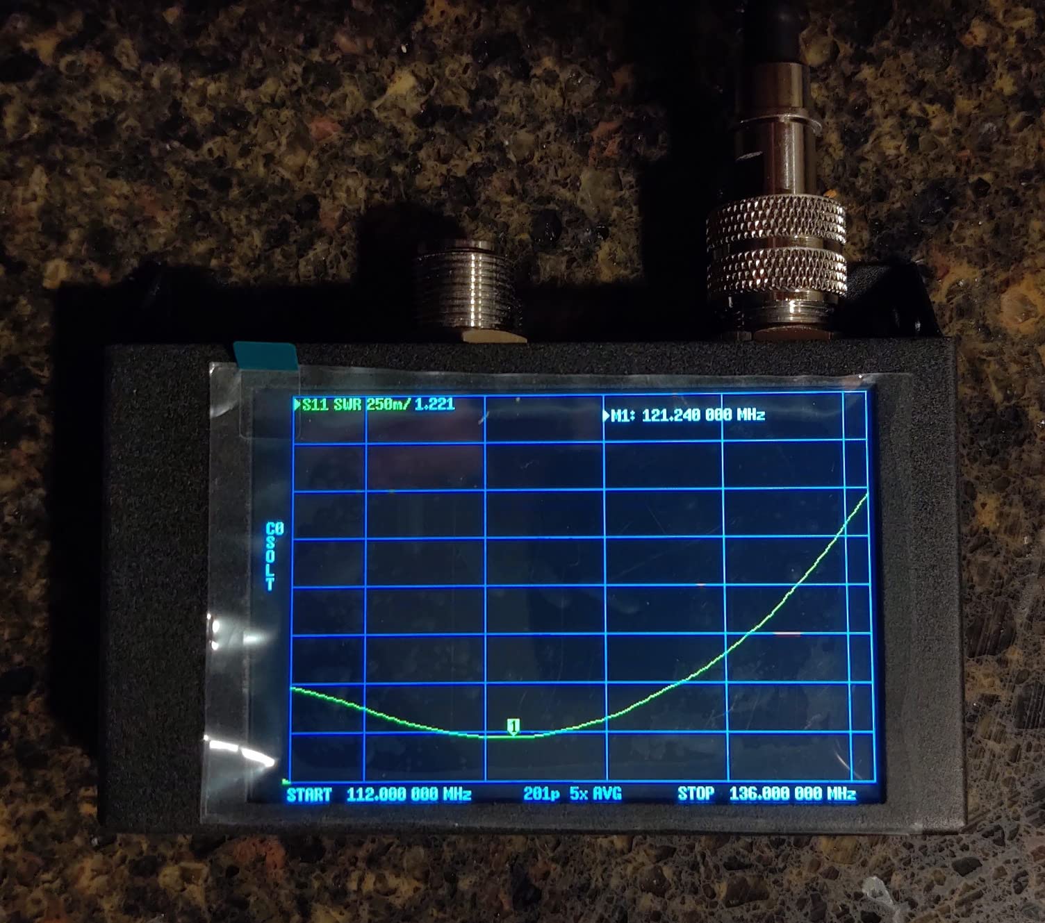 AURSINC NanoVNA SAA-2N V2.2 Vector Network Analyzer, 50KHz-3GHz 4