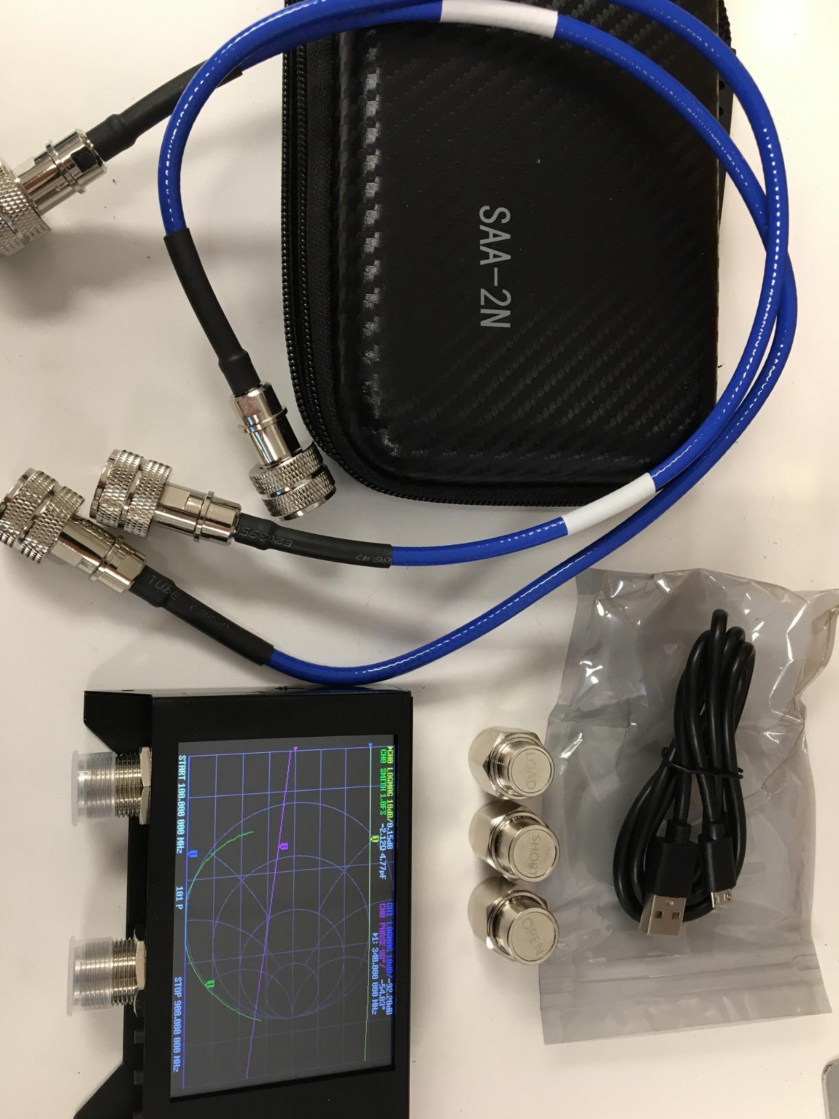 AURSINC NanoVNA SAA-2N V2.2 Vector Network Analyzer, 50KHz-3GHz 4