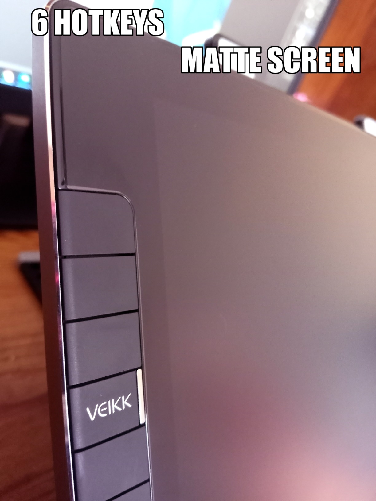VEIKK VK1200 V2 Drawing Tablet with Screen, 11.6-inch Full-Laminated Graphic Drawing Monitor, 2 Battery-Free Pens with Tilt Function, 6 Customizable Keys, Anti-Glare Glass (Must be Connected to PC to Work) customer photo 2