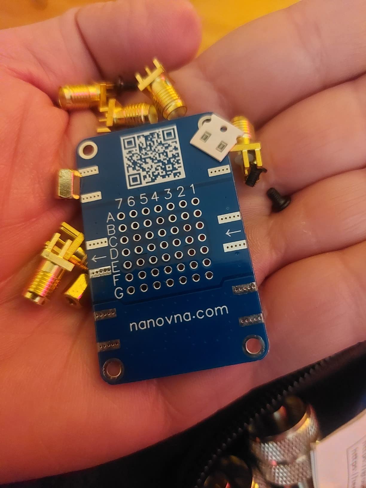 NanoVNA SAA-2N VNA Antenna Analyzer,SEESII 50KHz -3GHz Vector Network Analyzer with Bag & Testboard Kit customer photo 2