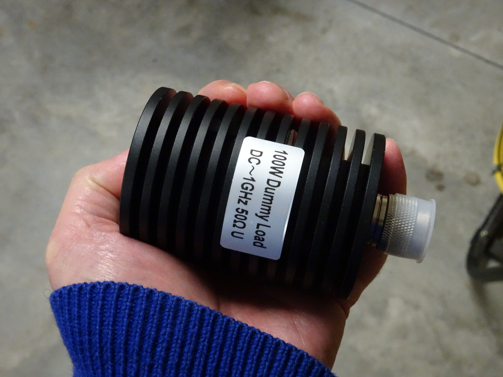 BECEN 100 Watt PL259 Dummy Load - Terminal 100W UHF DC to 1.0Ghz 50Ohm Lower VSWR (100 Watt) customer photo 2