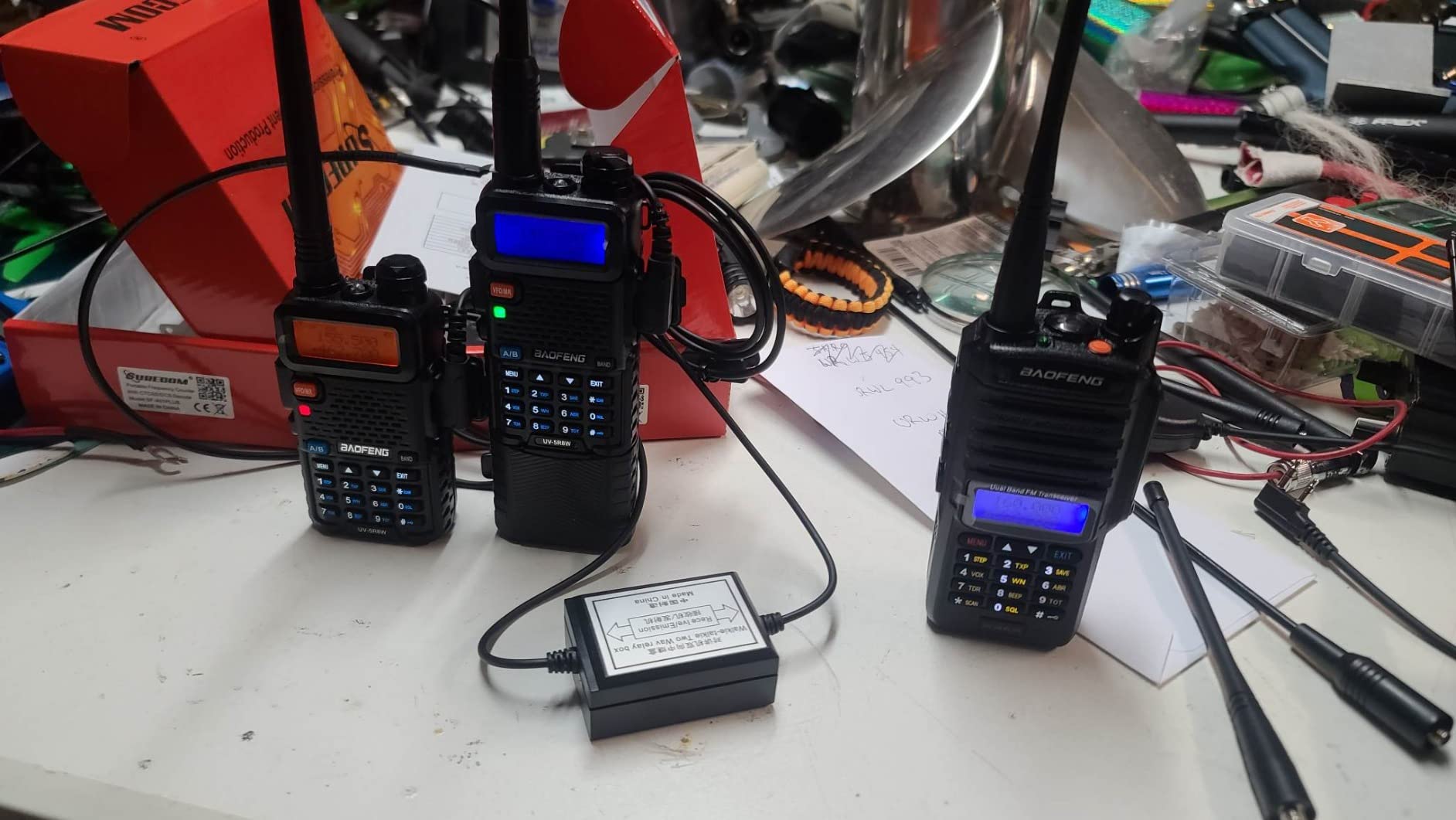 K-head Repeater Box, RPT-2K Relay Walkie Talkie K-head Two Way Radio Repeater Box for Baofeng UV-5R DM-5R GT-3TP Radio customer photo 1