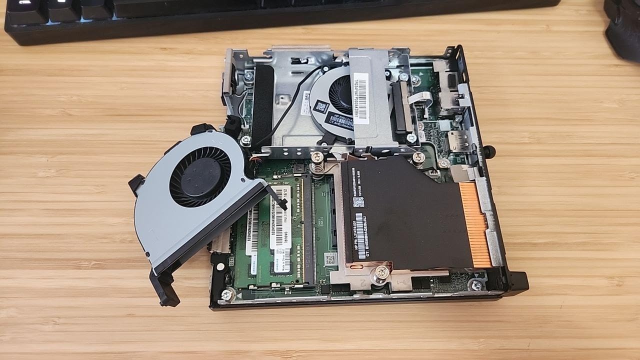 HP EliteDesk 705 G4 Mini Desktop Computer: AMD Quad-Core Ryzen 5 Pro 2400GE up to 3.8GHz, 8GB DDR4 RAM, 256GB SSD, Windows 11 Pro (Renewed) customer photo 2