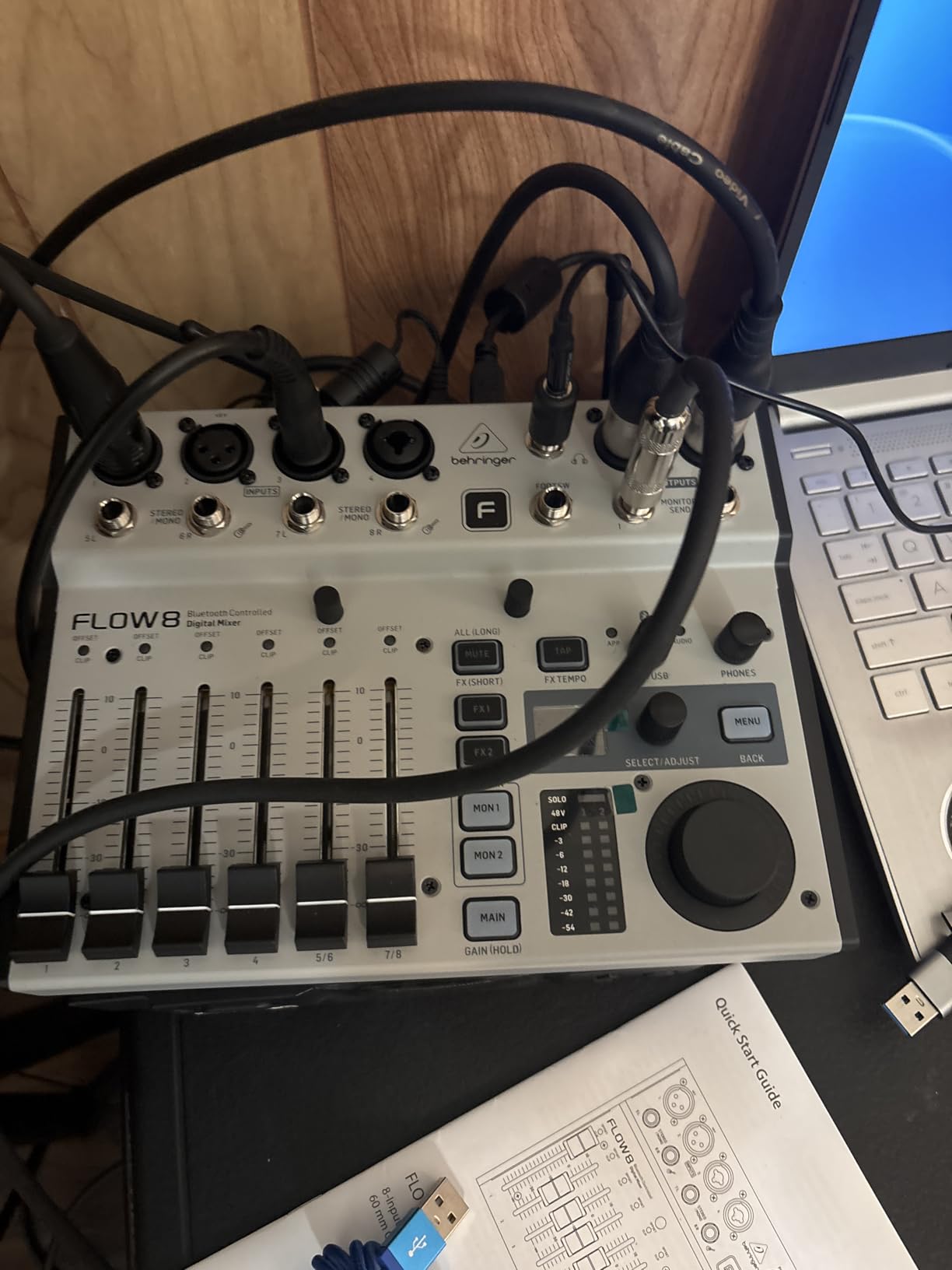 Behringer FLOW 8 8-Input Digital Mixer with Bluetooth Audio and App Control customer photo 1