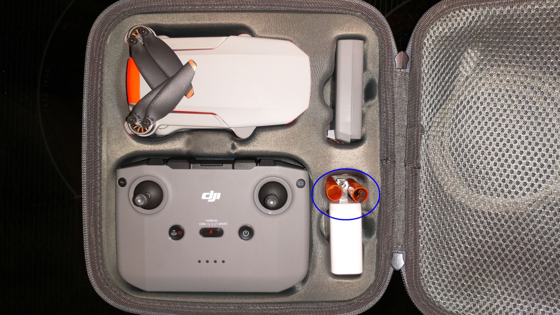 Storage Bag for DJI Mini 4K-Hard Shell Travel Carrying case Compatible with DJI Mini 4K/2/2 SE Drone and Accessories customer photo 1