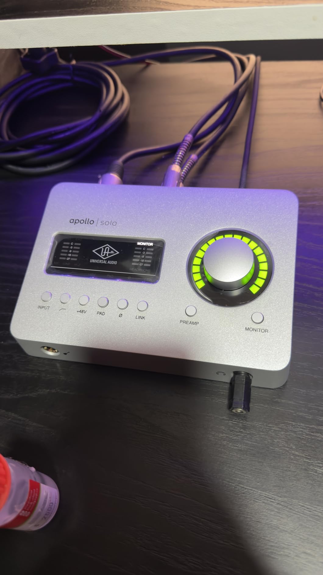 Universal Audio Apollo Solo Heritage Edition, APLS-HE customer photo 1