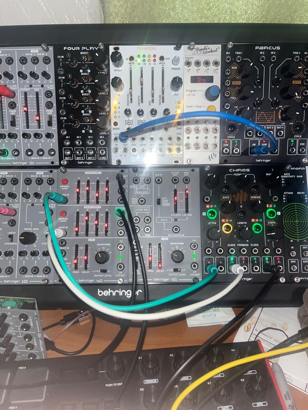 AxcessAbles 3.5mm TS Patch Cables | 1/8 Inch TS Aux Cable Pack (1ft, 6 Pack) | Eurorack Synthesizer Audio Cables | Multicolor Unbalanced Patch Cables customer photo 2