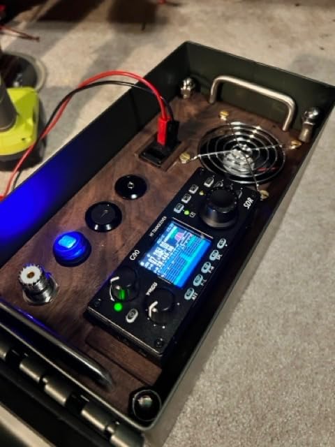 Xiegu G90 HF Radio Transceiver 20W SSB/CW/AM/FM SDR Structure with Built-in Auto Antenna Tuner customer photo 2