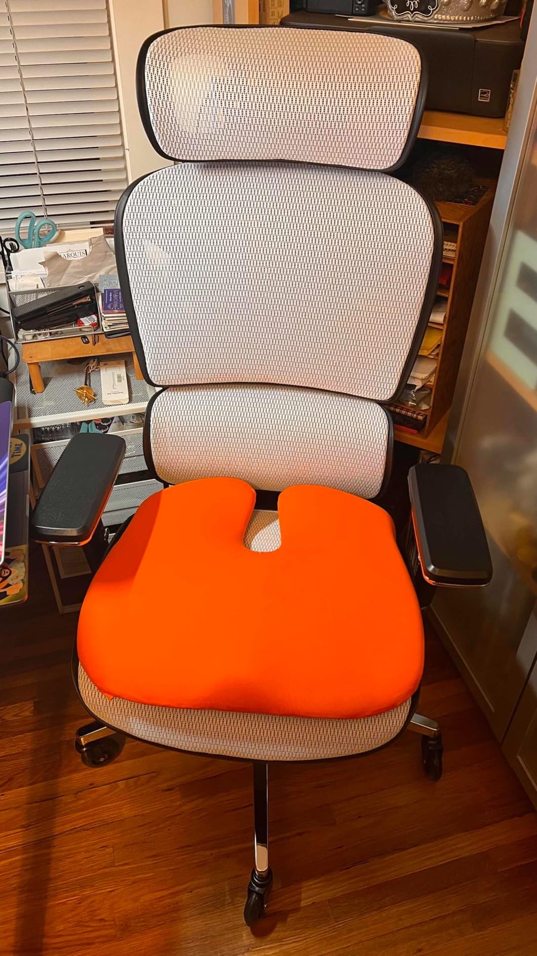 Oline ErgoPro Ergonomic Office Chair, Rolling Desk Chair with 4D Adjustable Armrest, 3D Lumbar Support, Blade Wheels, Mesh Computer Gaming Executive Swivel Chairs Chair (Black) customer photo 2