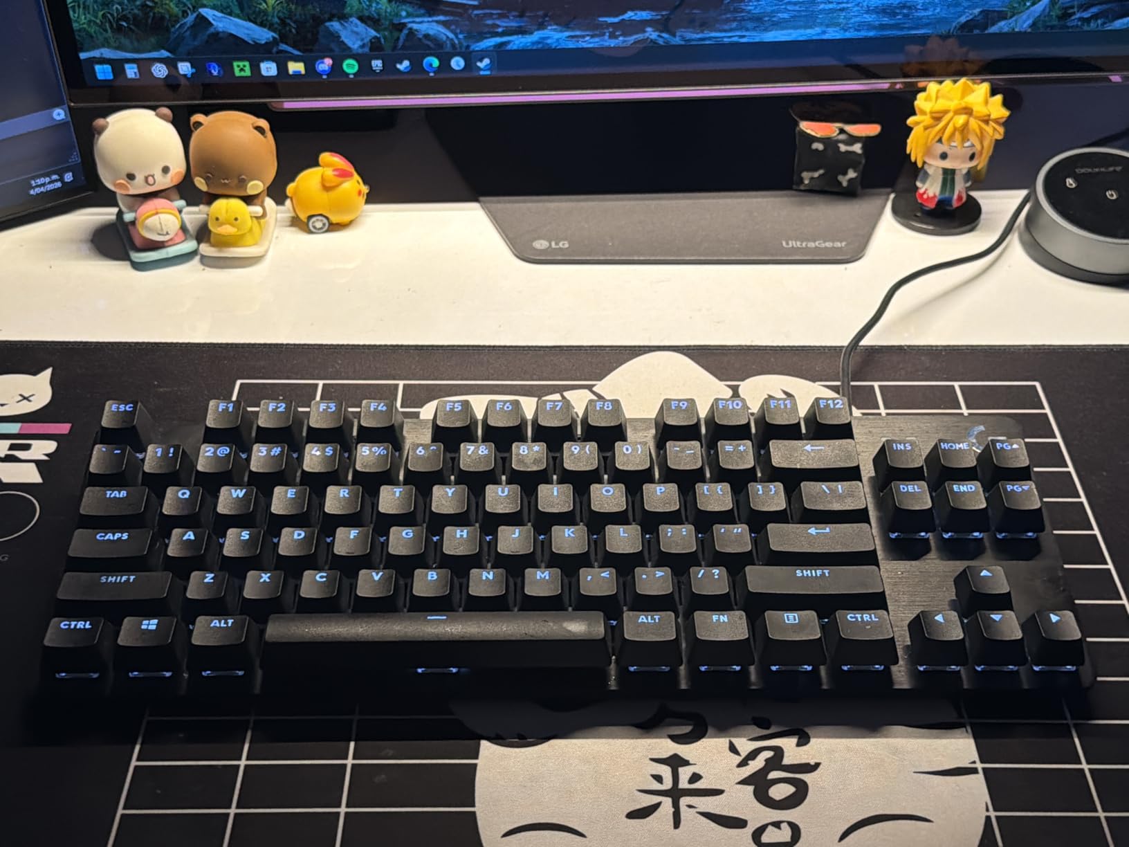 Logitech G413 TKL SE Mechanical Gaming Keyboard - Compact Backlit Keyboard with Tactile Mechanical Switches, Anti-Ghosting, Compatible with Windows, macOS - Black Aluminum customer photo 1