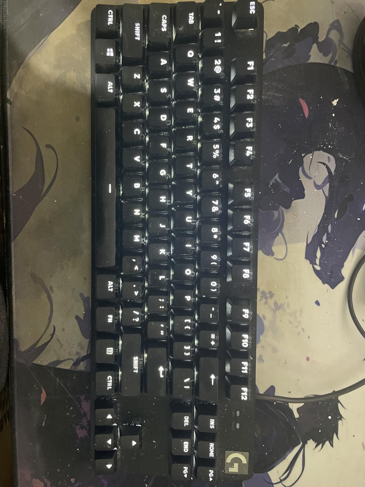 Logitech G413 TKL SE Mechanical Gaming Keyboard - Compact Backlit Keyboard with Tactile Mechanical Switches, Anti-Ghosting, Compatible with Windows, macOS - Black Aluminum customer photo 2