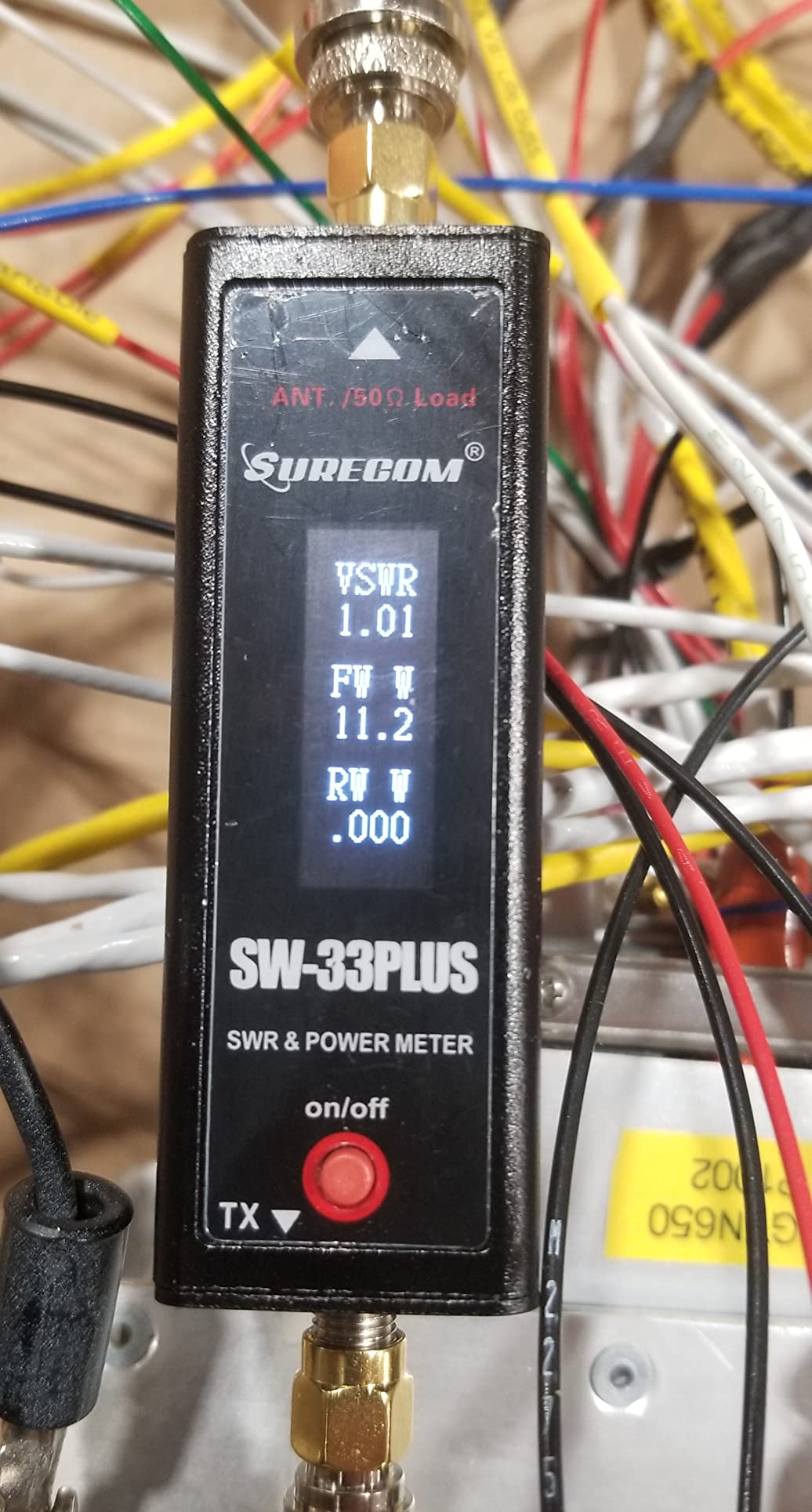 Mcbazel Surecom SW-33 Plus 100W 125-525 MHz Mini Digital VHF UHF Two-Way Radio Handheld Power & SWR Meter customer photo 2