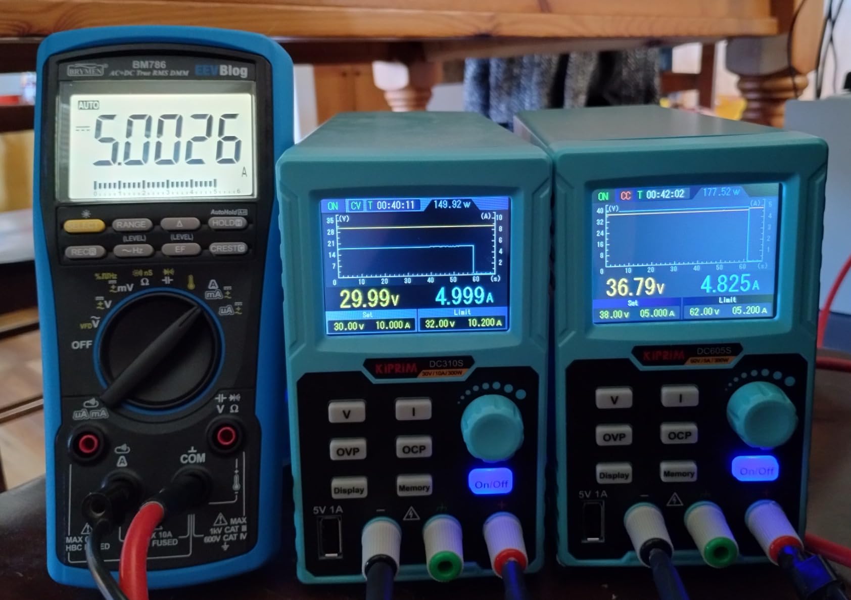 Programmable DC Power Supply (0-30V 0-10A) High Precision 4-Digit Multiple Protection with PC Software and USB Charging customer photo 1