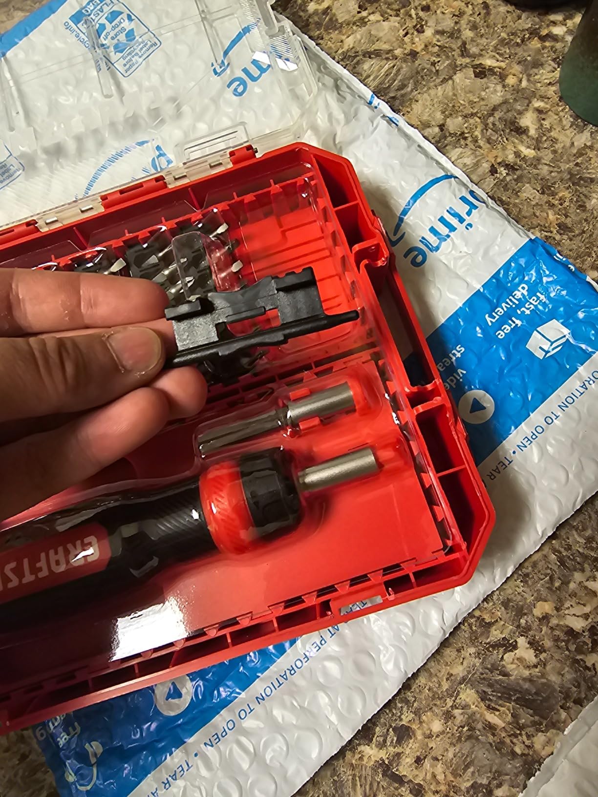 CRAFTSMAN RATCHETING SCREWDRIVER, 44PC (CMHT68017) customer photo 2