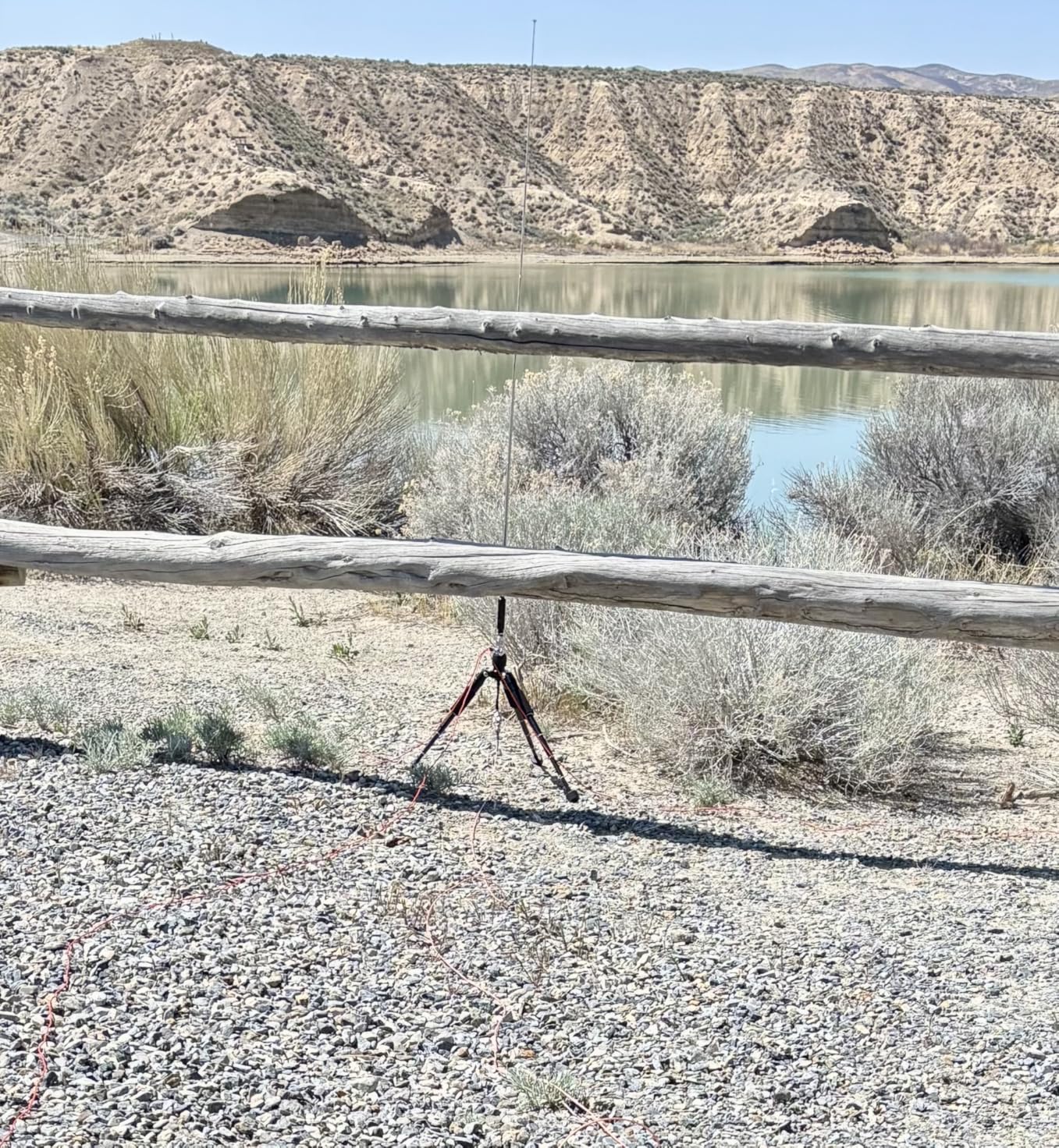 GRA-ULT01 MK3 Portable Antenna Tripod Mast - Lightweight Tower with SO239, 3/8