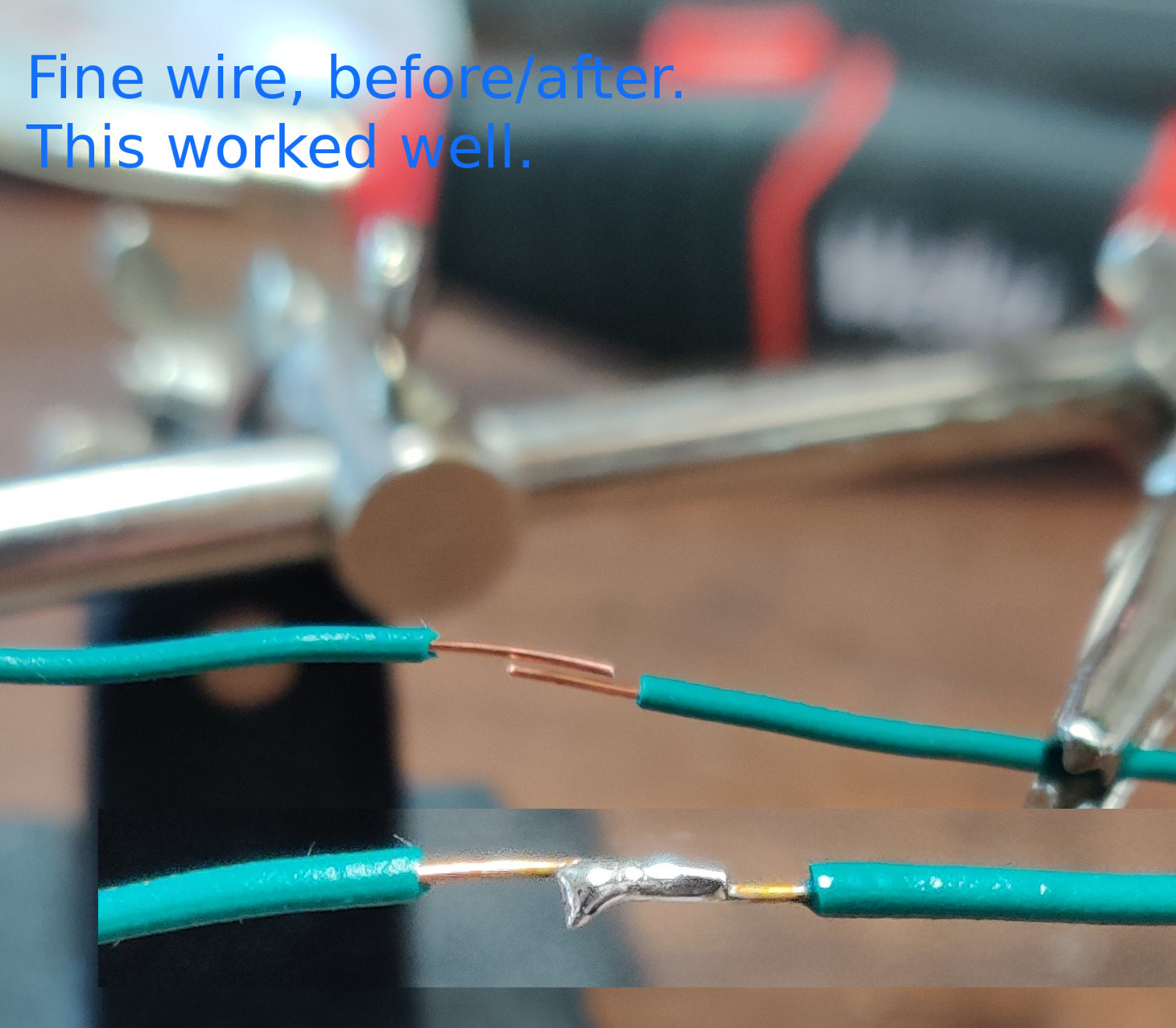 Weller 6W/8W Cordless Soldering Iron, AA Battery-Powered - WLIBAK8 customer photo 1