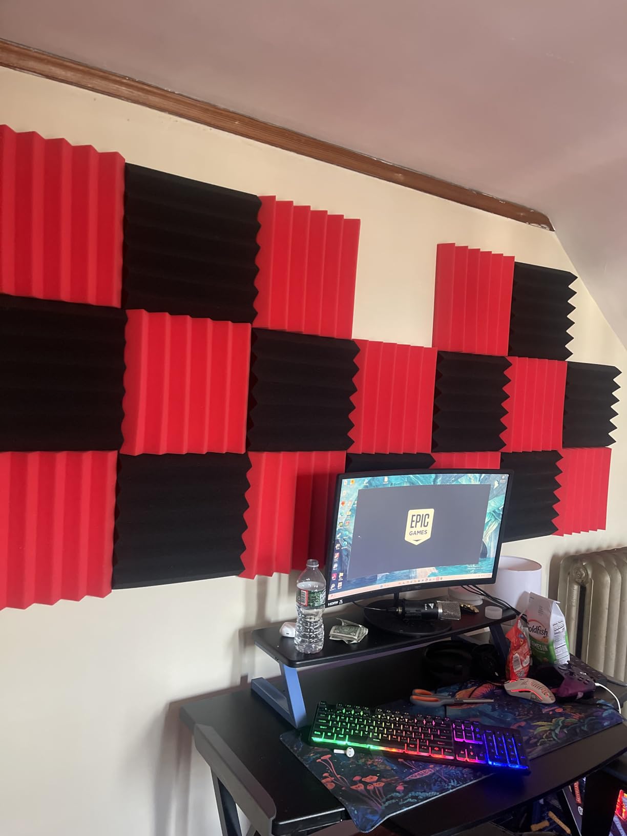 24 Pack Acoustic Panels, 2