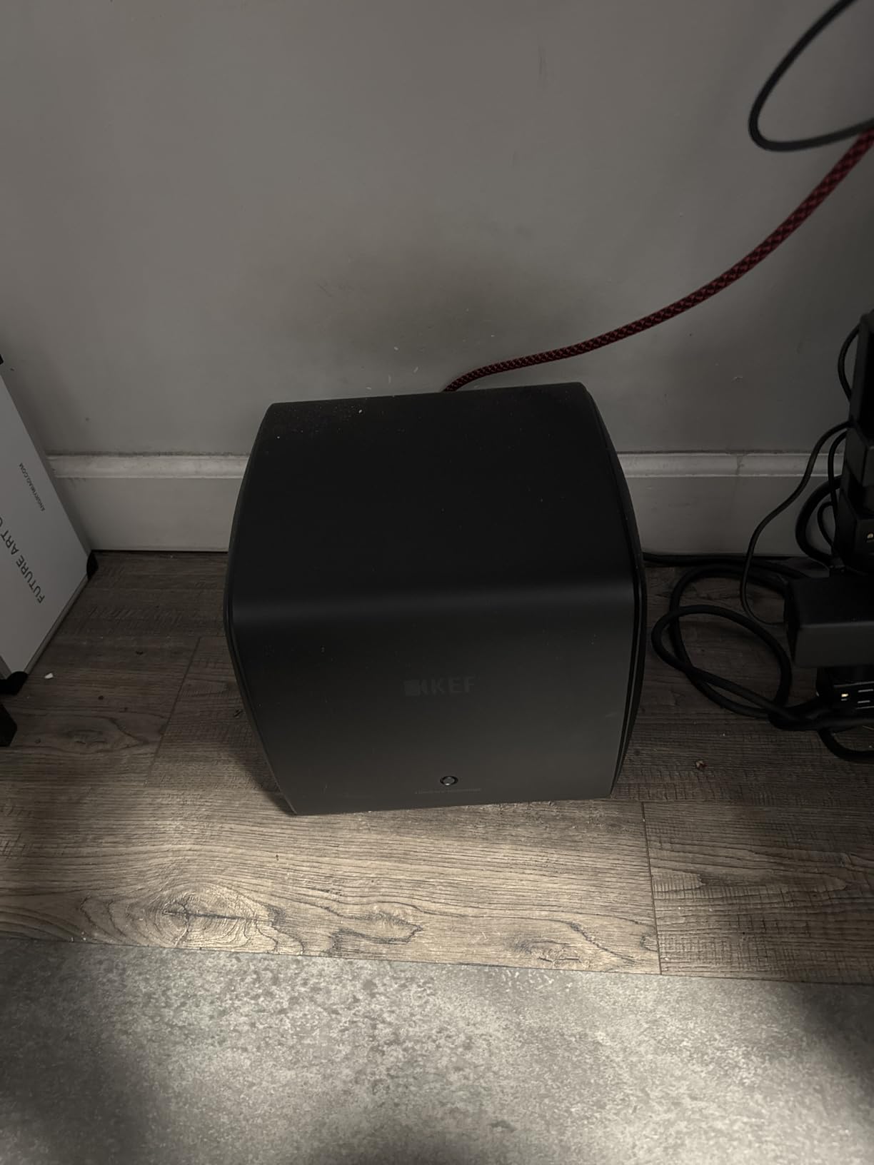 KEF KC62 Subwoofer (Black) - Compact Uni-Core Force Cancellation Subwoofer customer photo 2